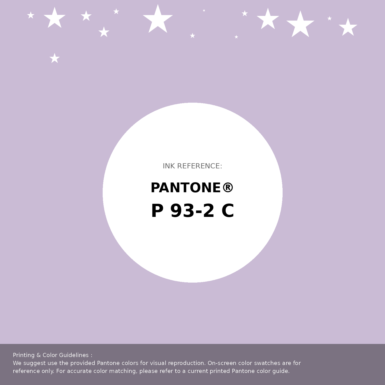 Beautiful Pantone swatch artwork featuring Pantone P 93-2 C Color | Hex color Code #cabbd5. Professional color swatch design perfect for designers and color enthusiasts. #pantone #colorswatch #designresource #cabbd5