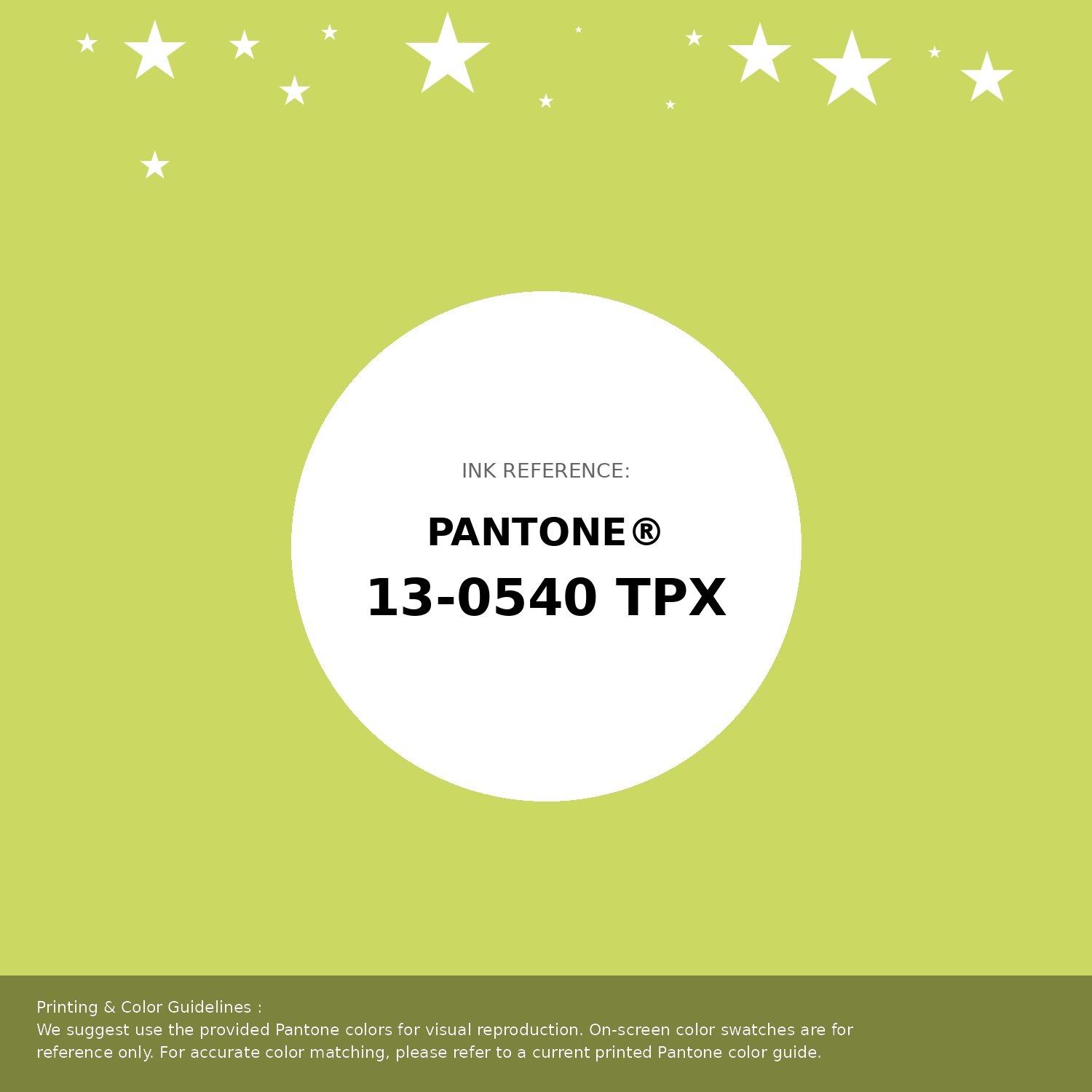 Hex Color #cbd862 | Printing Match PANTONE 13-0540 TPX | Color