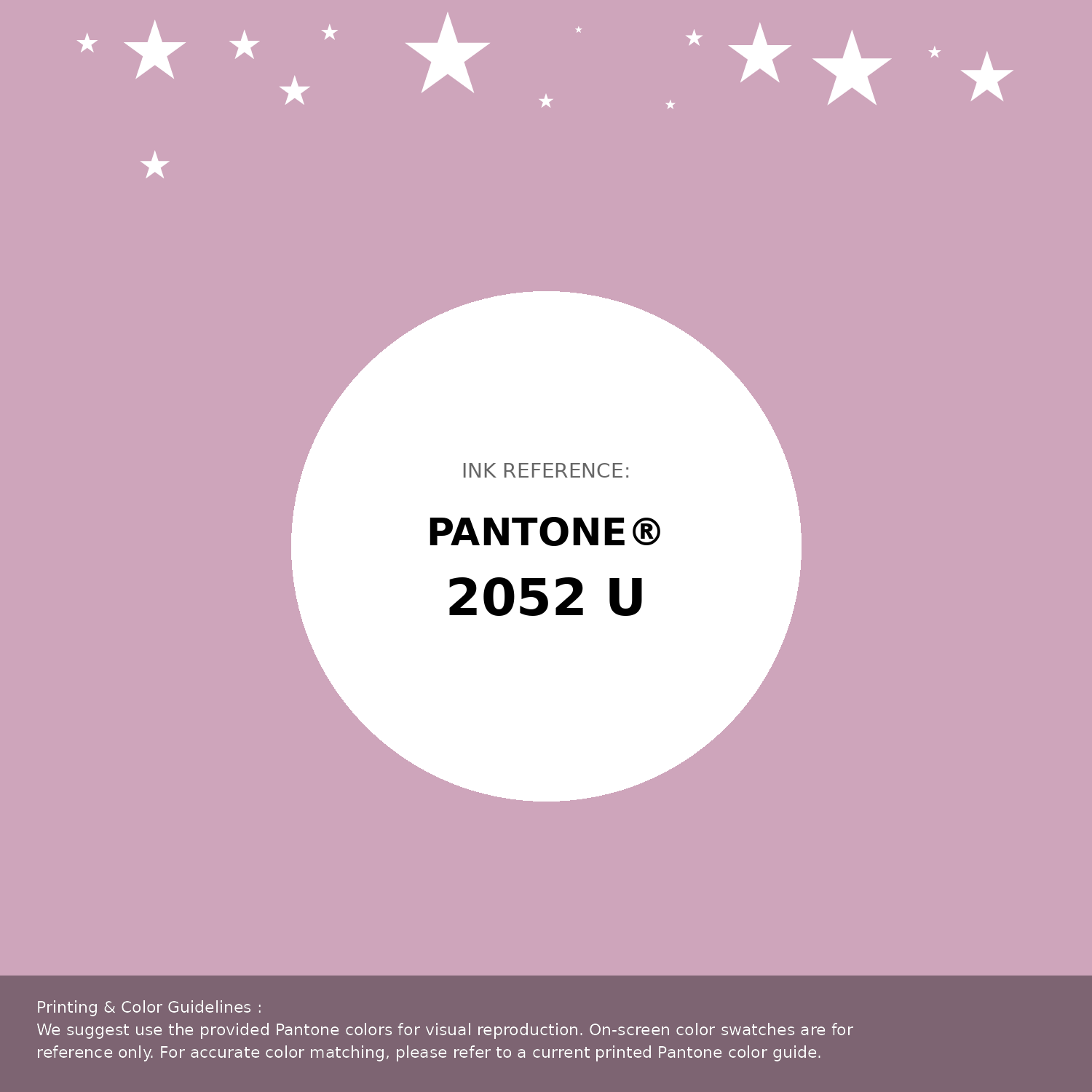 Beautiful Pantone swatch artwork featuring Pantone 2052 U Color | Hex color Code #cea5bb. Professional color swatch design perfect for designers and color enthusiasts. #pantone #colorswatch #designresource #cea5bb