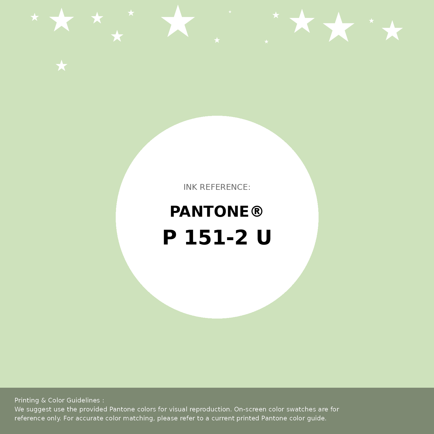 Beautiful Pantone swatch artwork featuring Pantone P 151-2 U Color | Hex color Code #cee2bc. Professional color swatch design perfect for designers and color enthusiasts. #pantone #colorswatch #designresource #cee2bc