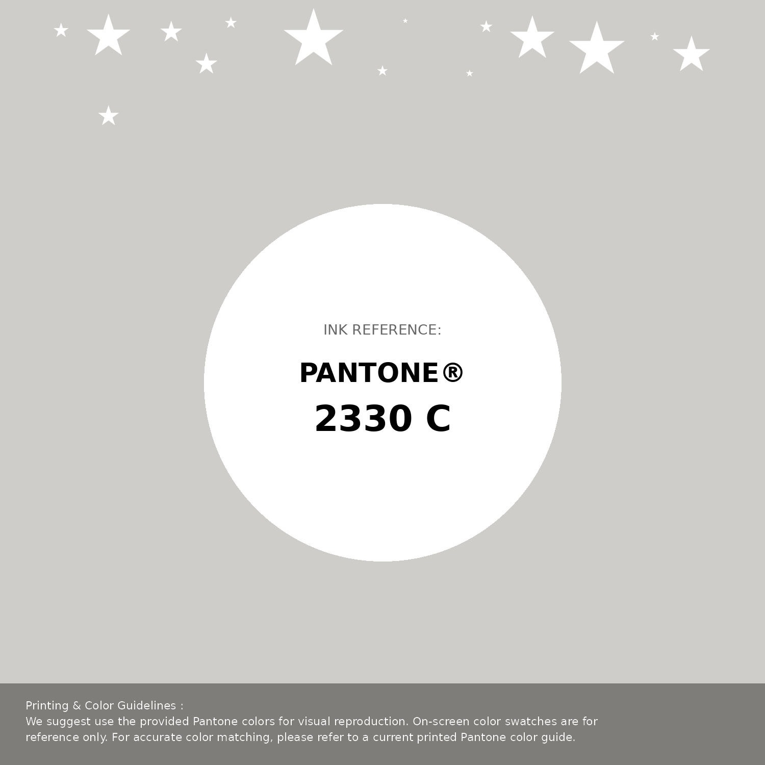 Beautiful Pantone swatch artwork featuring Pantone 2330 C Color | Hex color Code #cfcdc9. Professional color swatch design perfect for designers and color enthusiasts. #pantone #colorswatch #designresource #cfcdc9