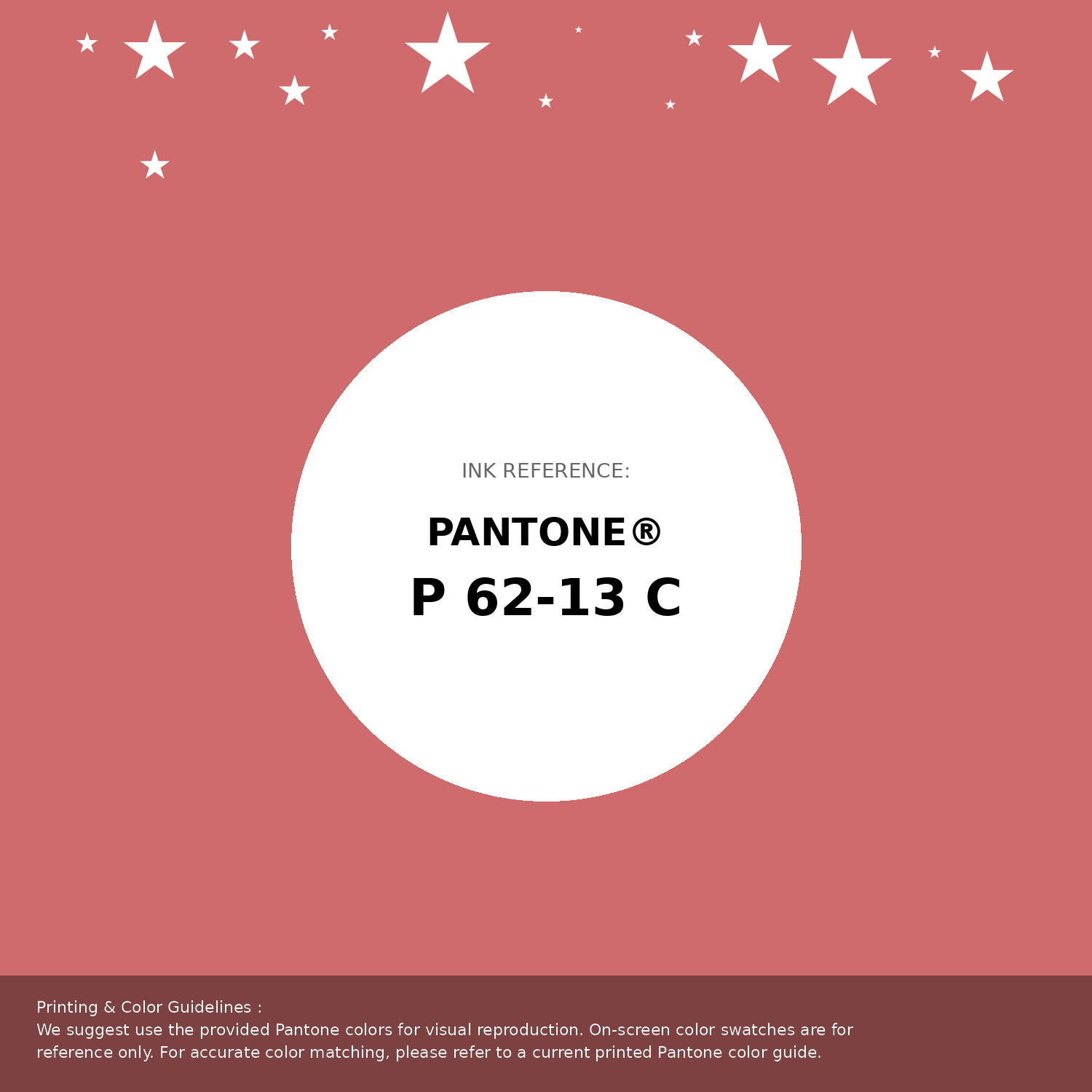 Beautiful Pantone swatch artwork featuring Pantone P 62-13 C Color | Hex color Code #d06b6d. Professional color swatch design perfect for designers and color enthusiasts. #pantone #colorswatch #designresource #d06b6d