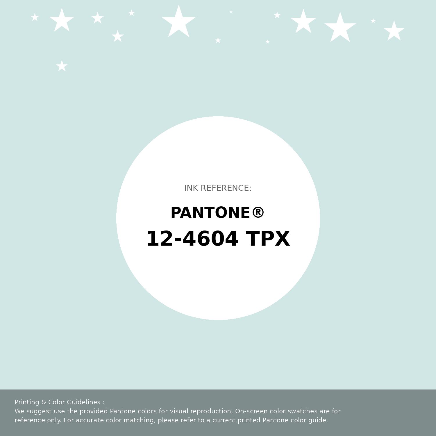 Beautiful Pantone swatch artwork featuring Pantone 12-4604 Tpx Skylight Color | Hex color Code #d0e7e6. Professional color swatch design perfect for designers and color enthusiasts. #pantone #colorswatch #designresource #d0e7e6