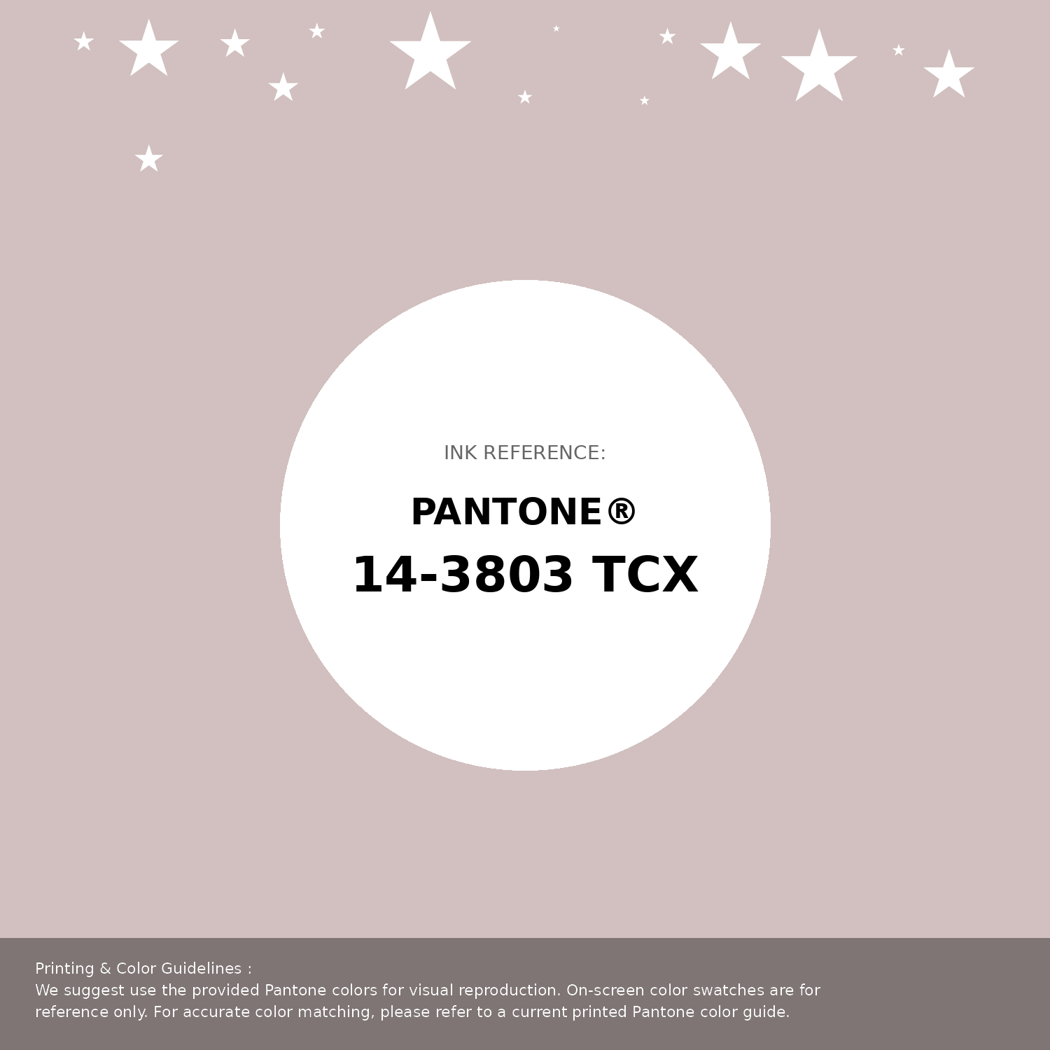 Beautiful Pantone swatch artwork featuring Pantone 14-3803 Tcx Hushed Violet Color | Hex color Code #d1c0bf. Professional color swatch design perfect for designers and color enthusiasts. #pantone #colorswatch #designresource #d1c0bf