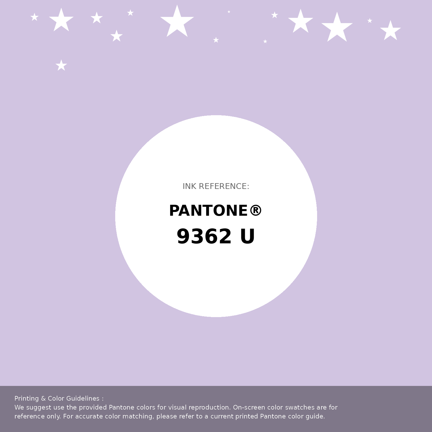 Beautiful Pantone swatch artwork featuring Pantone 9362 U Color | Hex color Code #d1c4e1. Professional color swatch design perfect for designers and color enthusiasts. #pantone #colorswatch #designresource #d1c4e1
