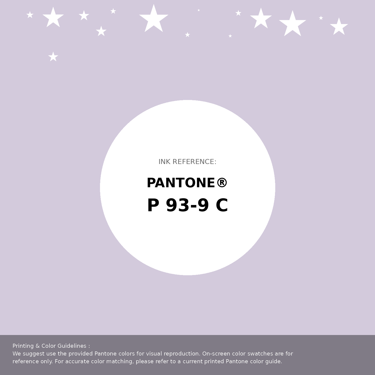 Beautiful Pantone swatch artwork featuring Pantone P 93-9 C Color | Hex color Code #d3cadc. Professional color swatch design perfect for designers and color enthusiasts. #pantone #colorswatch #designresource #d3cadc