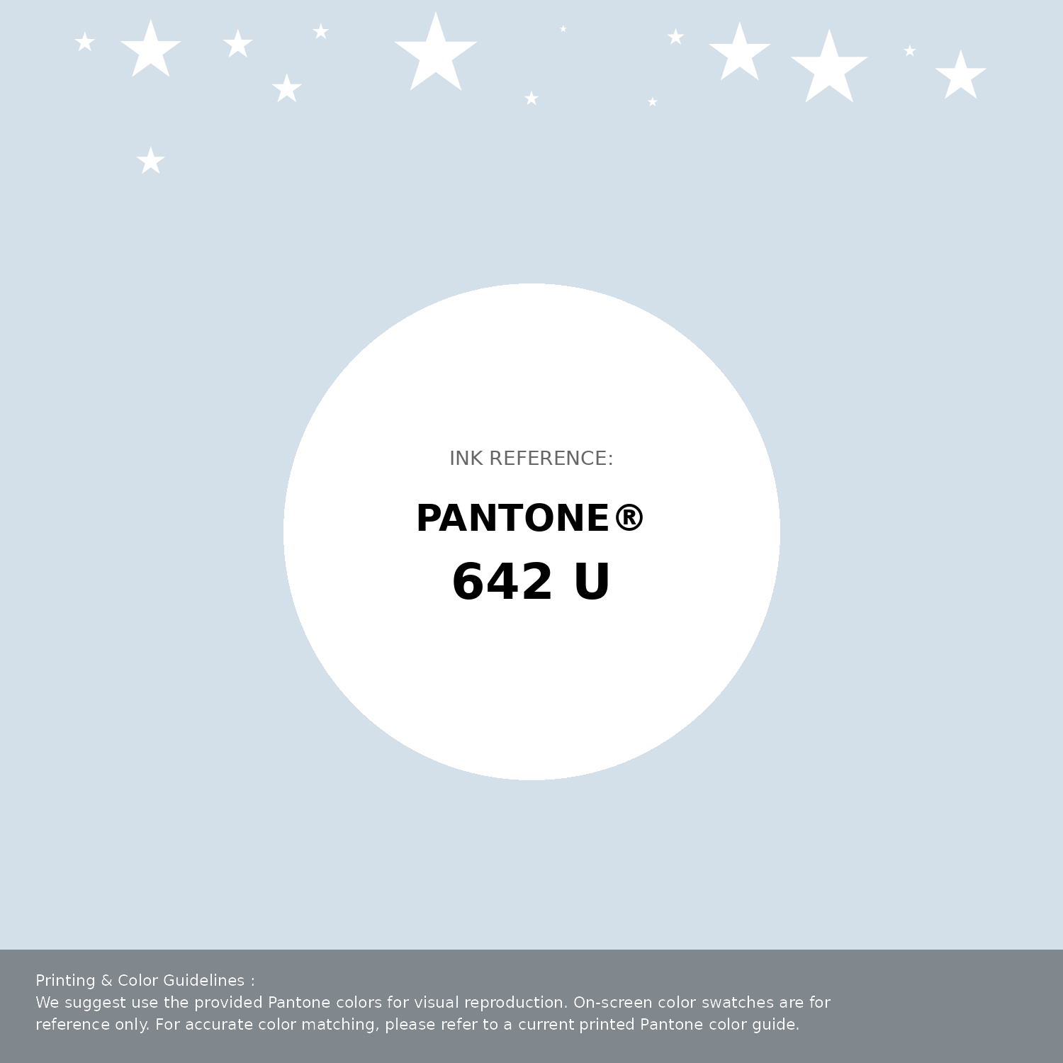 Beautiful Pantone swatch artwork featuring Pantone 642 U Color | Hex color Code #d3e0ea. Professional color swatch design perfect for designers and color enthusiasts. #pantone #colorswatch #designresource #d3e0ea