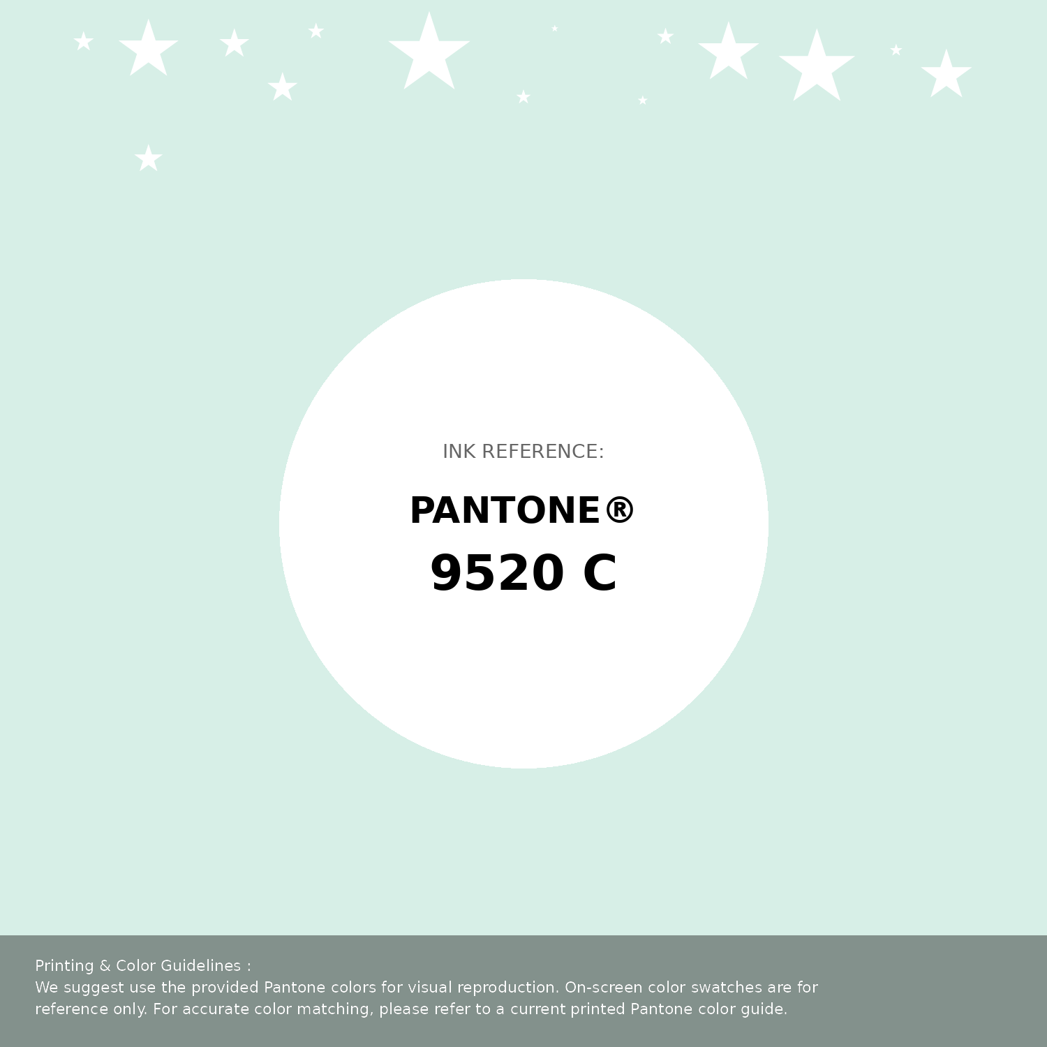 Beautiful Pantone swatch artwork featuring Pantone 9520 C Color | Hex color Code #d7efe7. Professional color swatch design perfect for designers and color enthusiasts. #pantone #colorswatch #designresource #d7efe7
