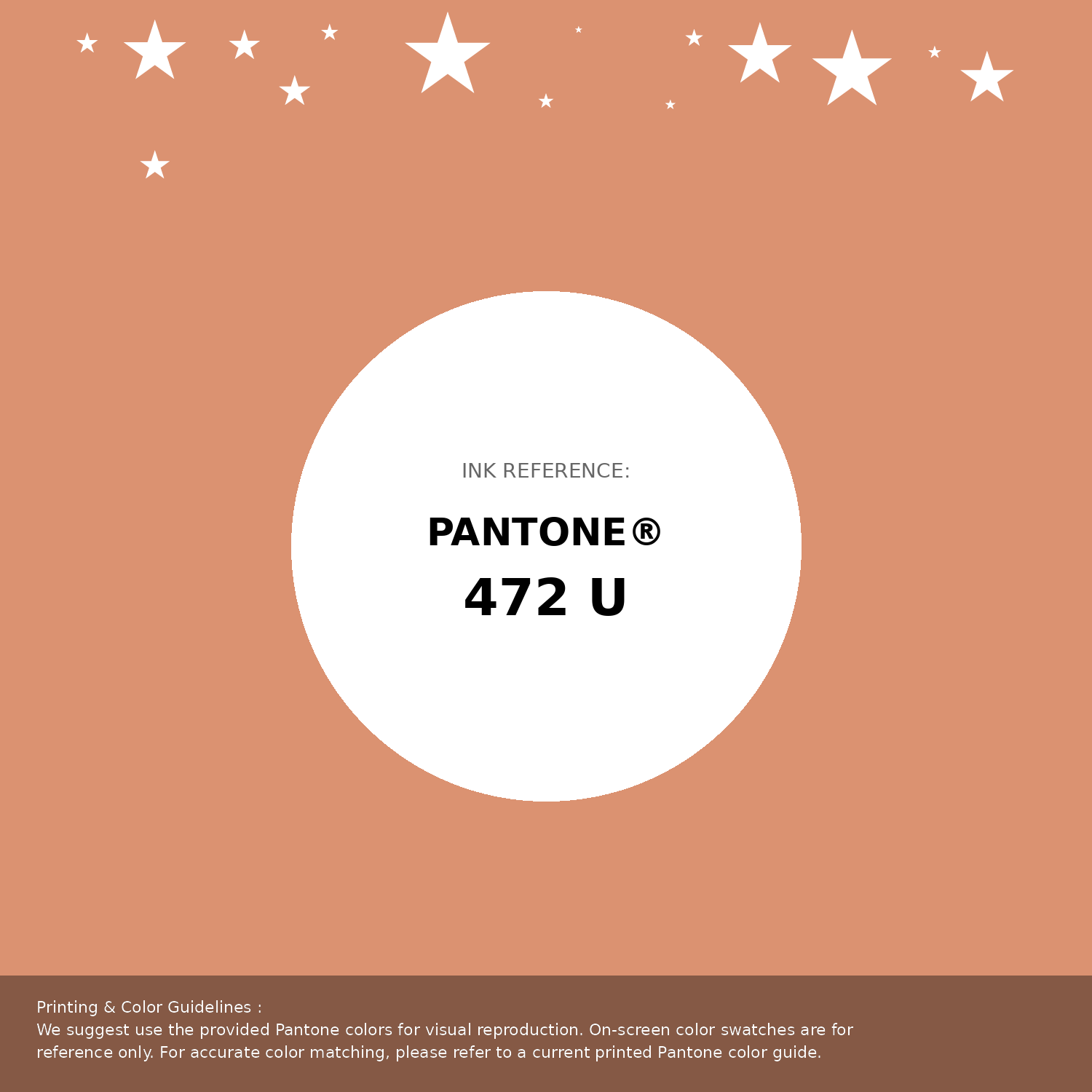 Beautiful Pantone swatch artwork featuring Pantone 472 U Color | Hex color Code #db9271. Professional color swatch design perfect for designers and color enthusiasts. #pantone #colorswatch #designresource #db9271