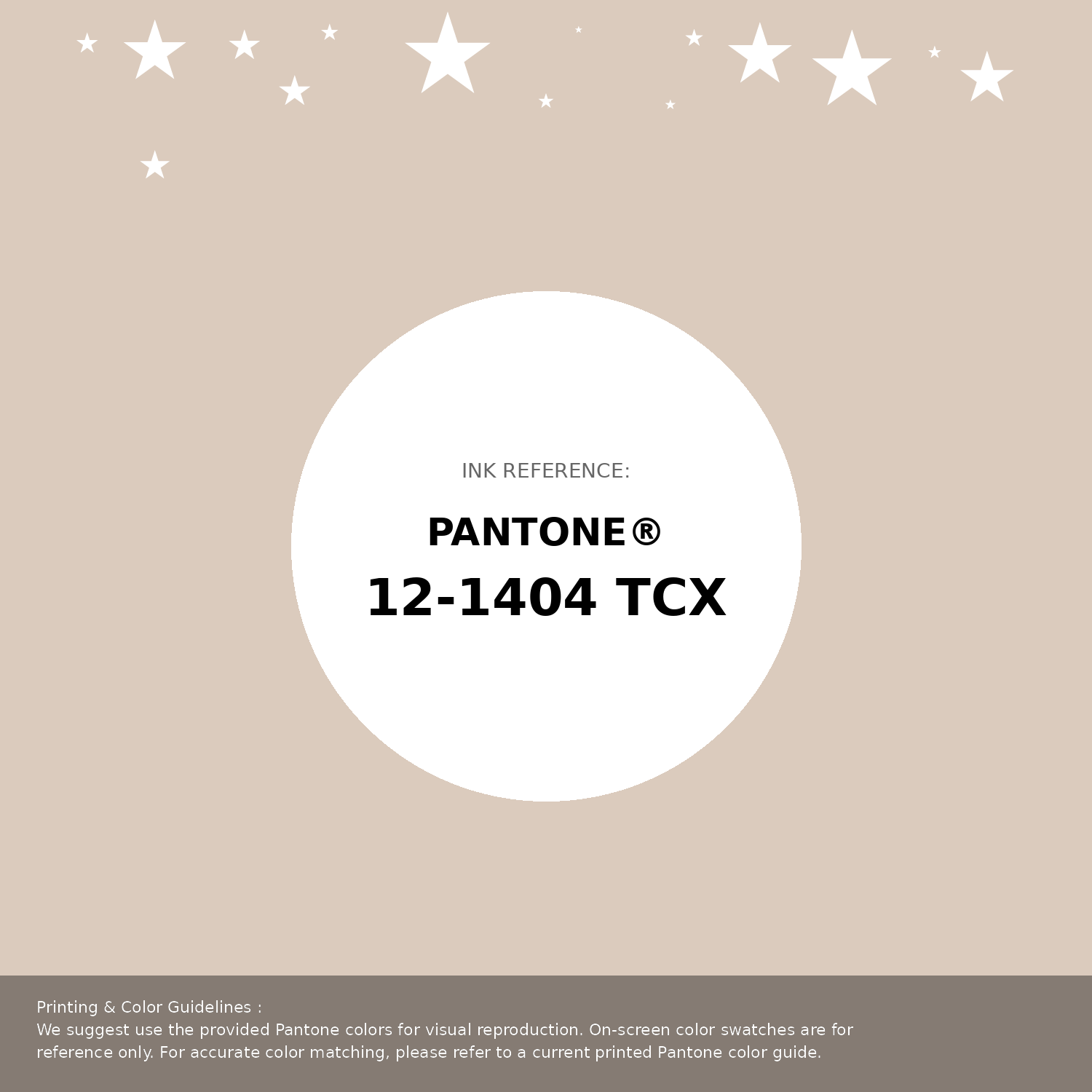 Hex Color #dbcbbd | Printing Match PANTONE 12-1404 TCX | Color