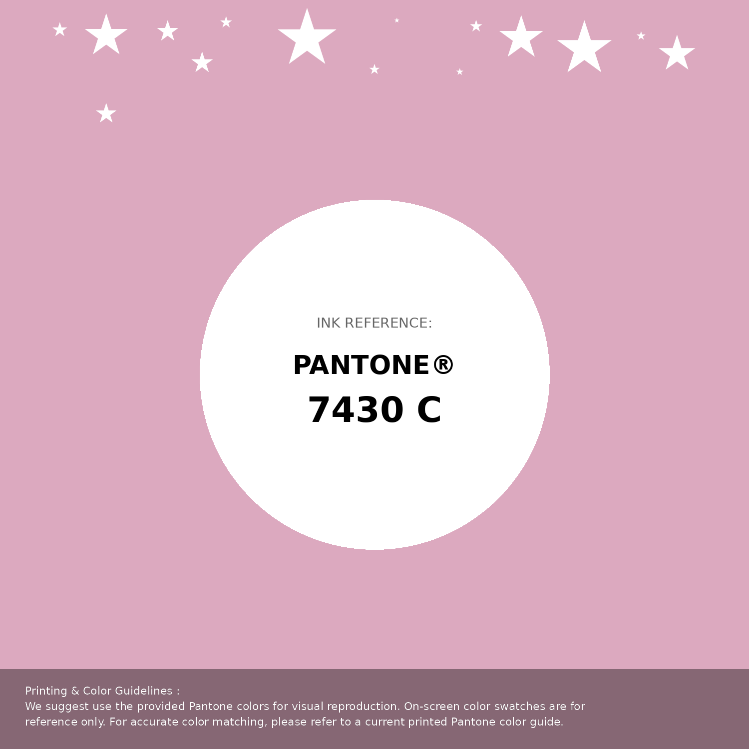 Beautiful Pantone swatch artwork featuring Pantone 7430 C Color | Hex color Code #dca9bf. Professional color swatch design perfect for designers and color enthusiasts. #pantone #colorswatch #designresource #dca9bf
