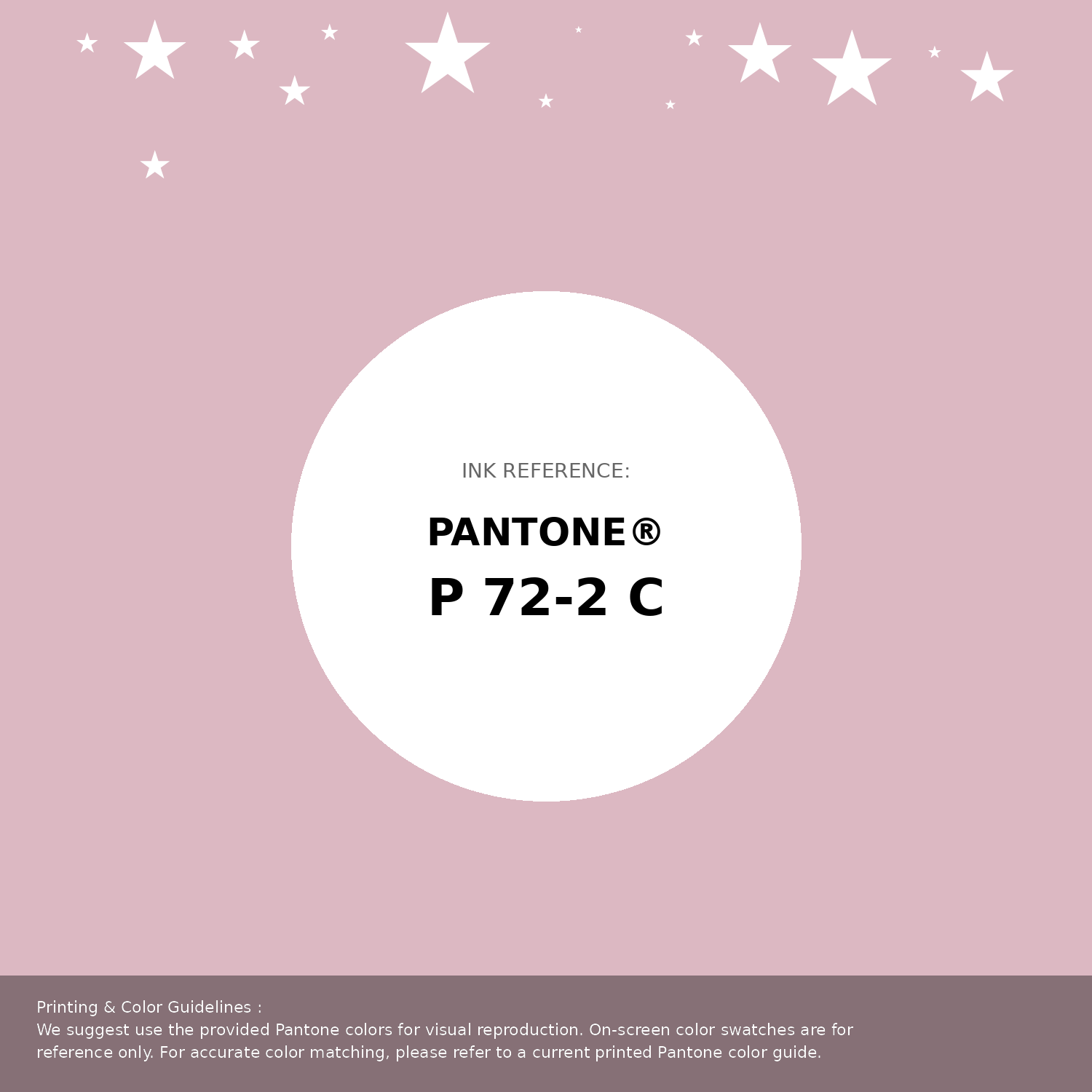Beautiful Pantone swatch artwork featuring Pantone P 72-2 C Color | Hex color Code #dcb8c2. Professional color swatch design perfect for designers and color enthusiasts. #pantone #colorswatch #designresource #dcb8c2