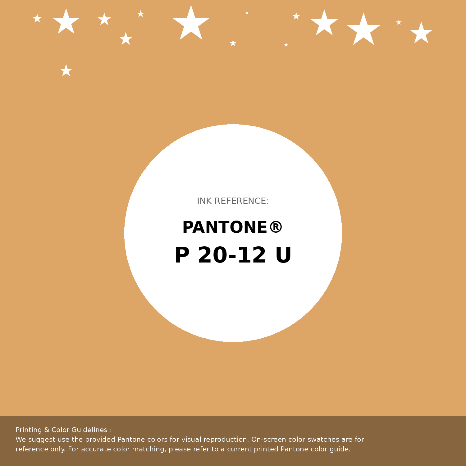 Beautiful Pantone swatch artwork featuring Pantone P 20-12 U Color | Hex color Code #dda667. Professional color swatch design perfect for designers and color enthusiasts. #pantone #colorswatch #designresource #dda667