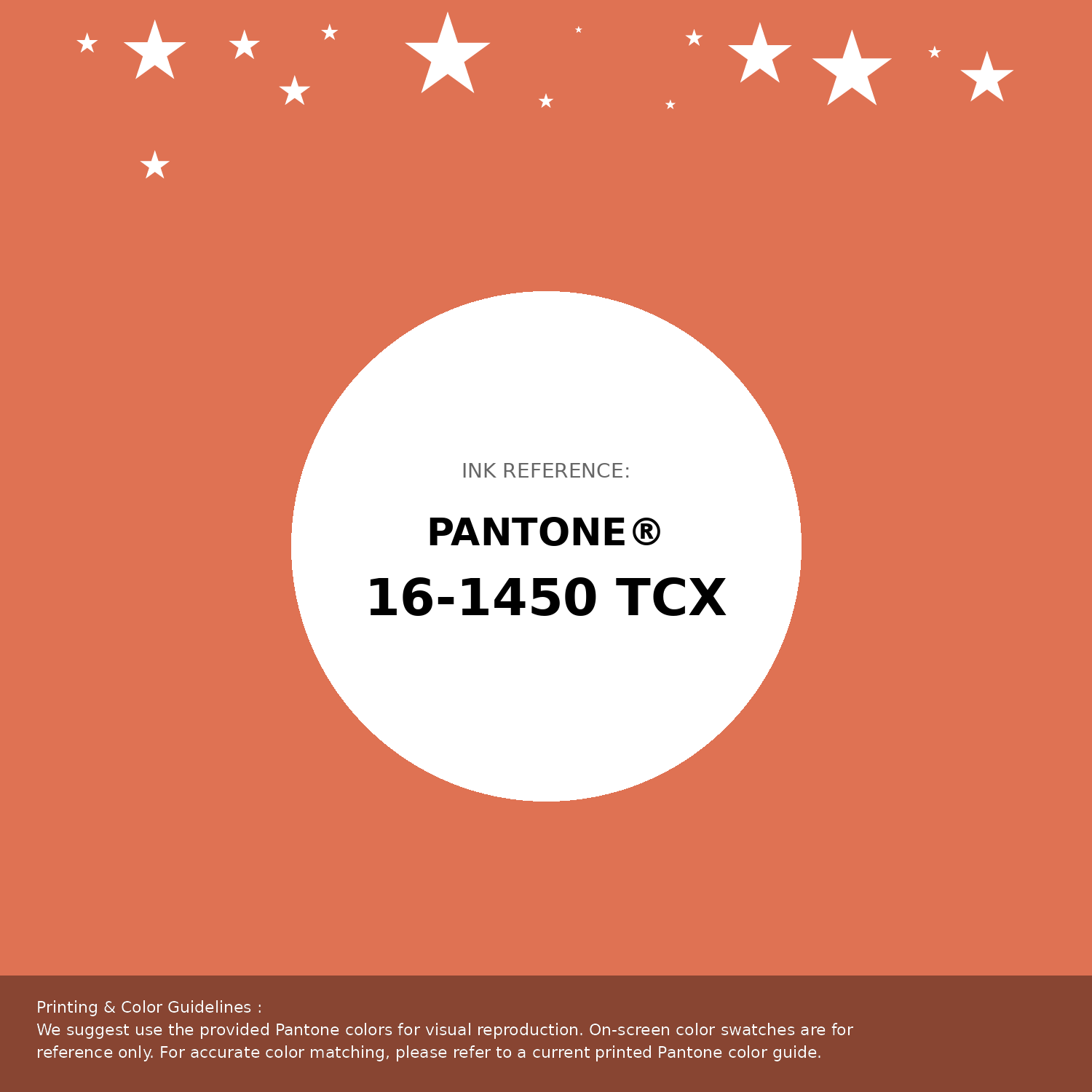Beautiful Pantone swatch artwork featuring Pantone 16-1450 Tcx Flamingo Color | Hex color Code #df7253. Professional color swatch design perfect for designers and color enthusiasts. #pantone #colorswatch #designresource #df7253