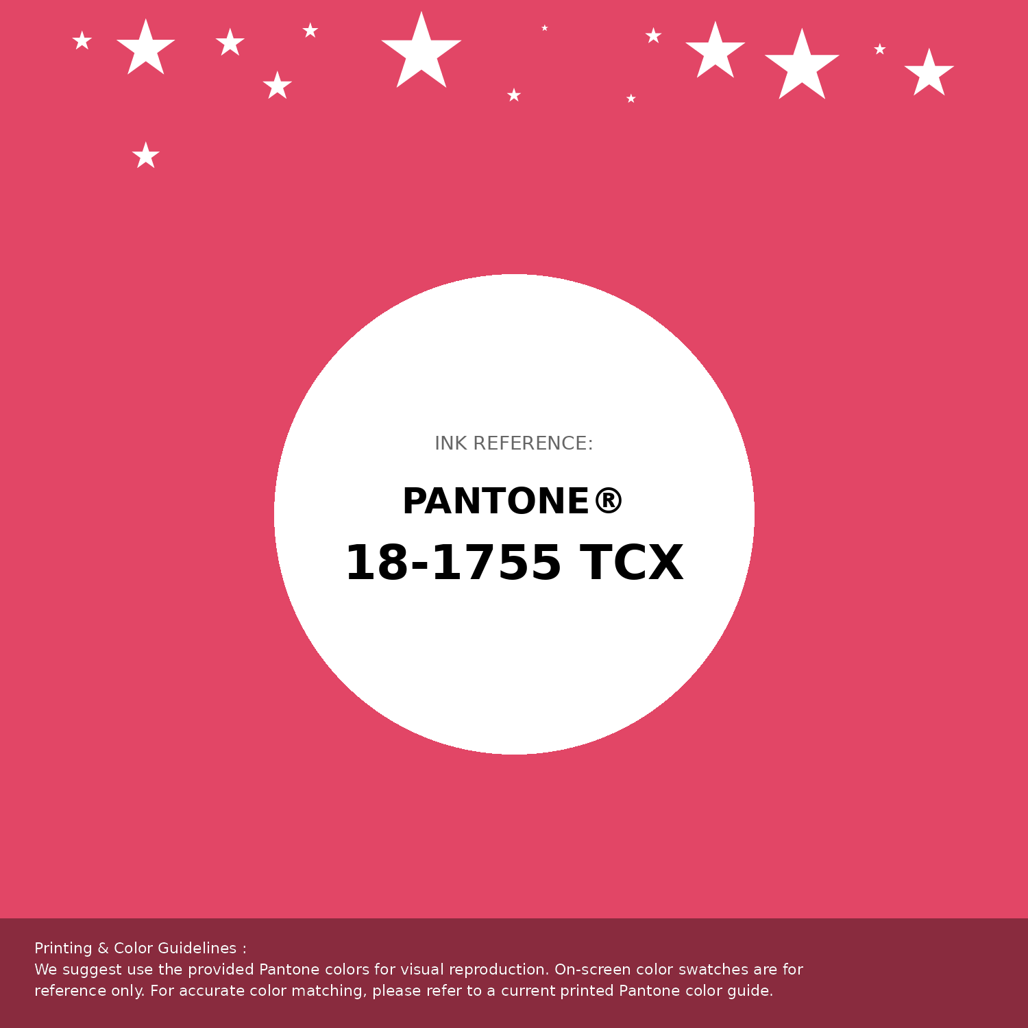 Hex Color #e24666 | Printing Match PANTONE 18-1755 TCX | Color ...
