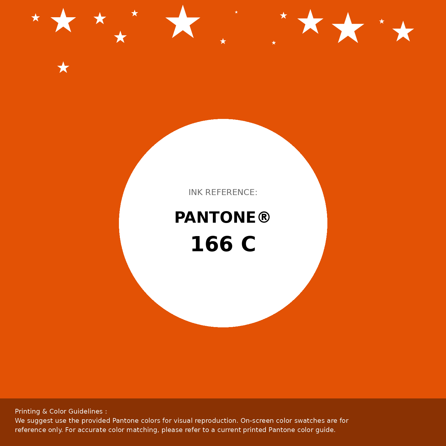 Beautiful Pantone swatch artwork featuring Pantone 166 C Color | Hex color Code #e35205. Professional color swatch design perfect for designers and color enthusiasts. #pantone #colorswatch #designresource #e35205
