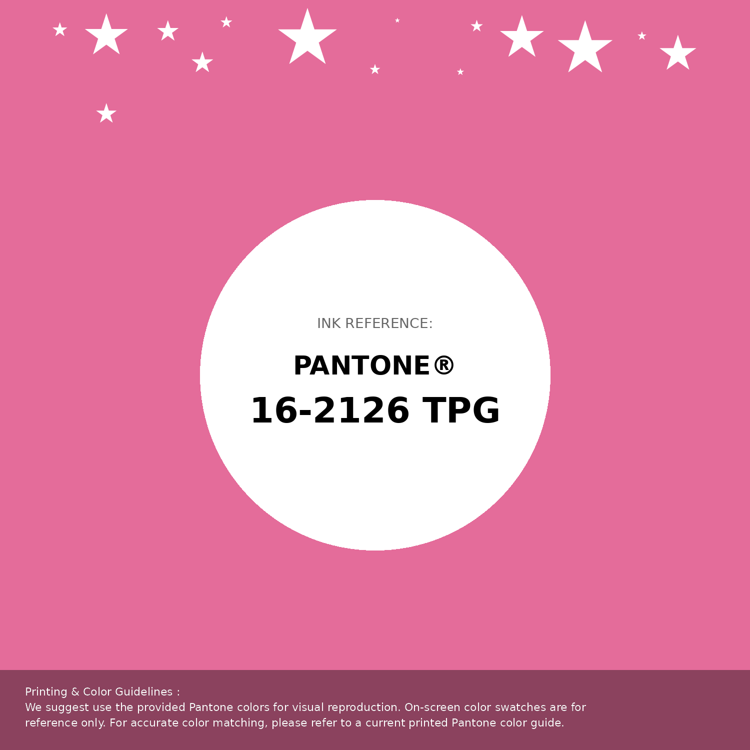 Hex Color #e46c9a | Printing Match PANTONE 16-2126 TPG | Color