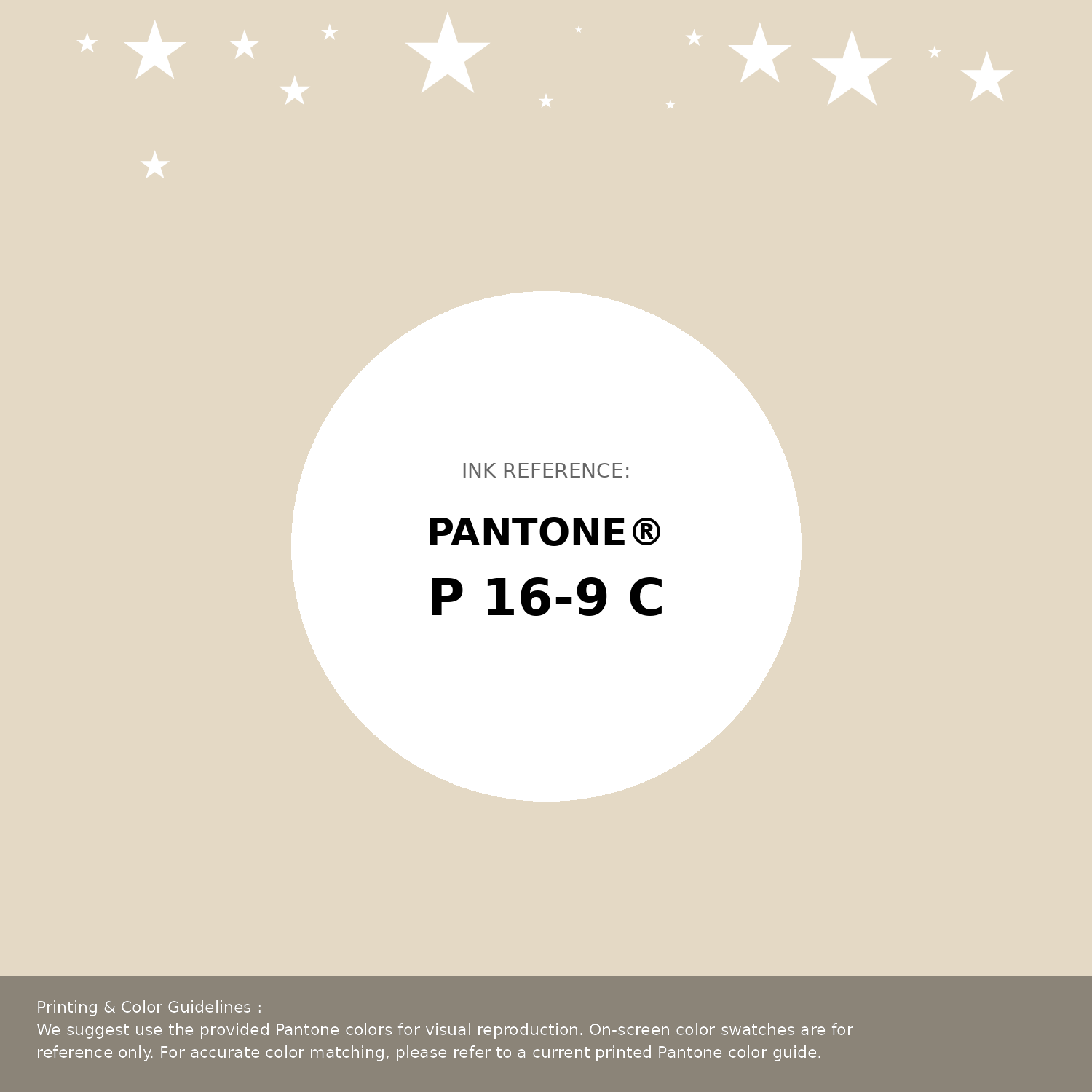 Beautiful Pantone swatch artwork featuring Pantone P 16-9 C Color | Hex color Code #e4d9c5. Professional color swatch design perfect for designers and color enthusiasts. #pantone #colorswatch #designresource #e4d9c5
