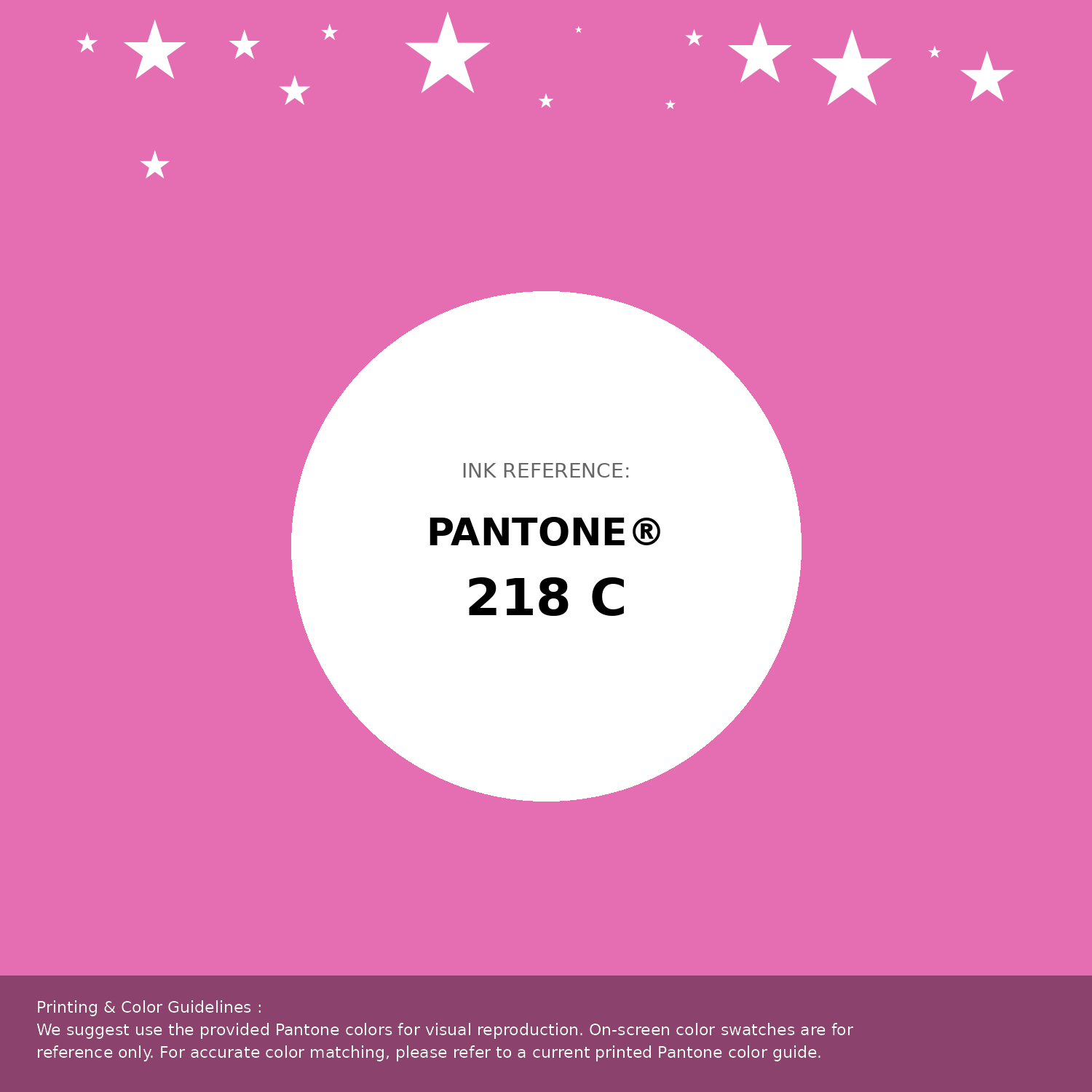 Beautiful Pantone swatch artwork featuring Pantone 218 C Color | Hex color Code #e56db1. Professional color swatch design perfect for designers and color enthusiasts. #pantone #colorswatch #designresource #e56db1