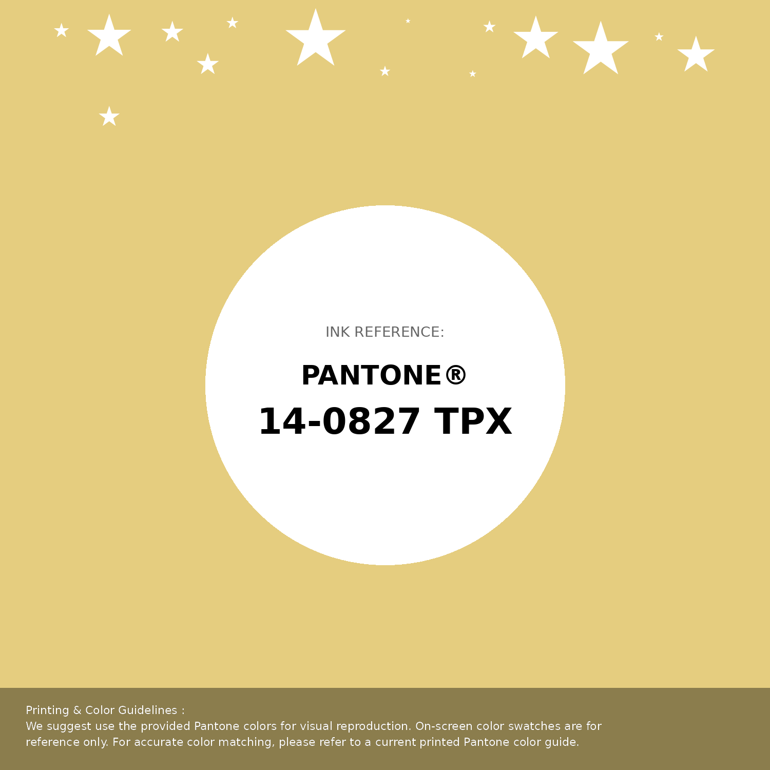 Hex Color #e5cd7f | Printing Match PANTONE 14-0827 TPX | Color