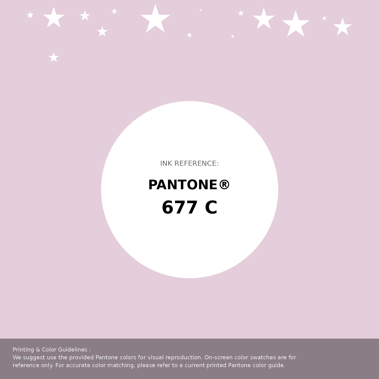 Beautiful Pantone swatch artwork featuring Pantone 677 C Color | Hex color Code #e5cedb. Professional color swatch design perfect for designers and color enthusiasts. #pantone #colorswatch #designresource #e5cedb
