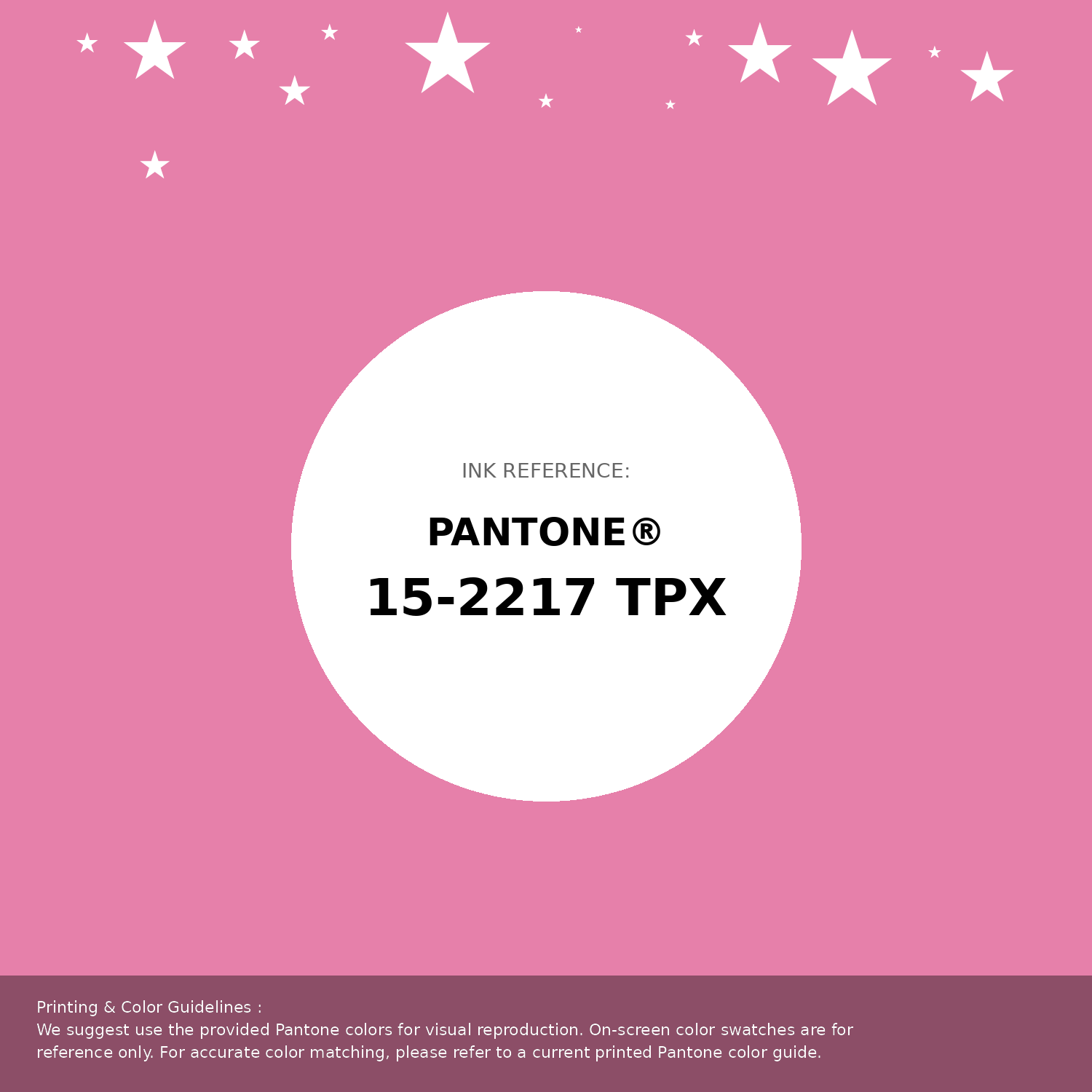 Beautiful Pantone swatch artwork featuring Pantone 15-2217 Tpx Aurora Pink Color | Hex color Code #e680aa. Professional color swatch design perfect for designers and color enthusiasts. #pantone #colorswatch #designresource #e680aa