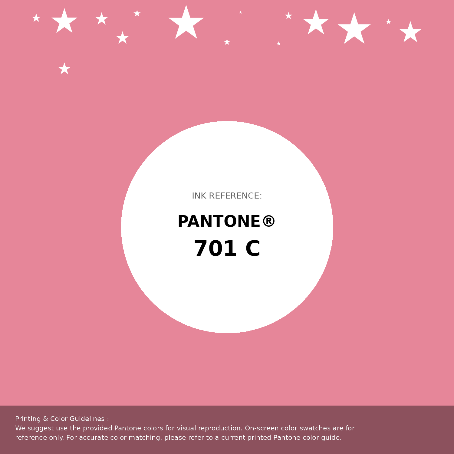 Beautiful Pantone swatch artwork featuring Pantone 701 C Color | Hex color Code #e68699. Professional color swatch design perfect for designers and color enthusiasts. #pantone #colorswatch #designresource #e68699