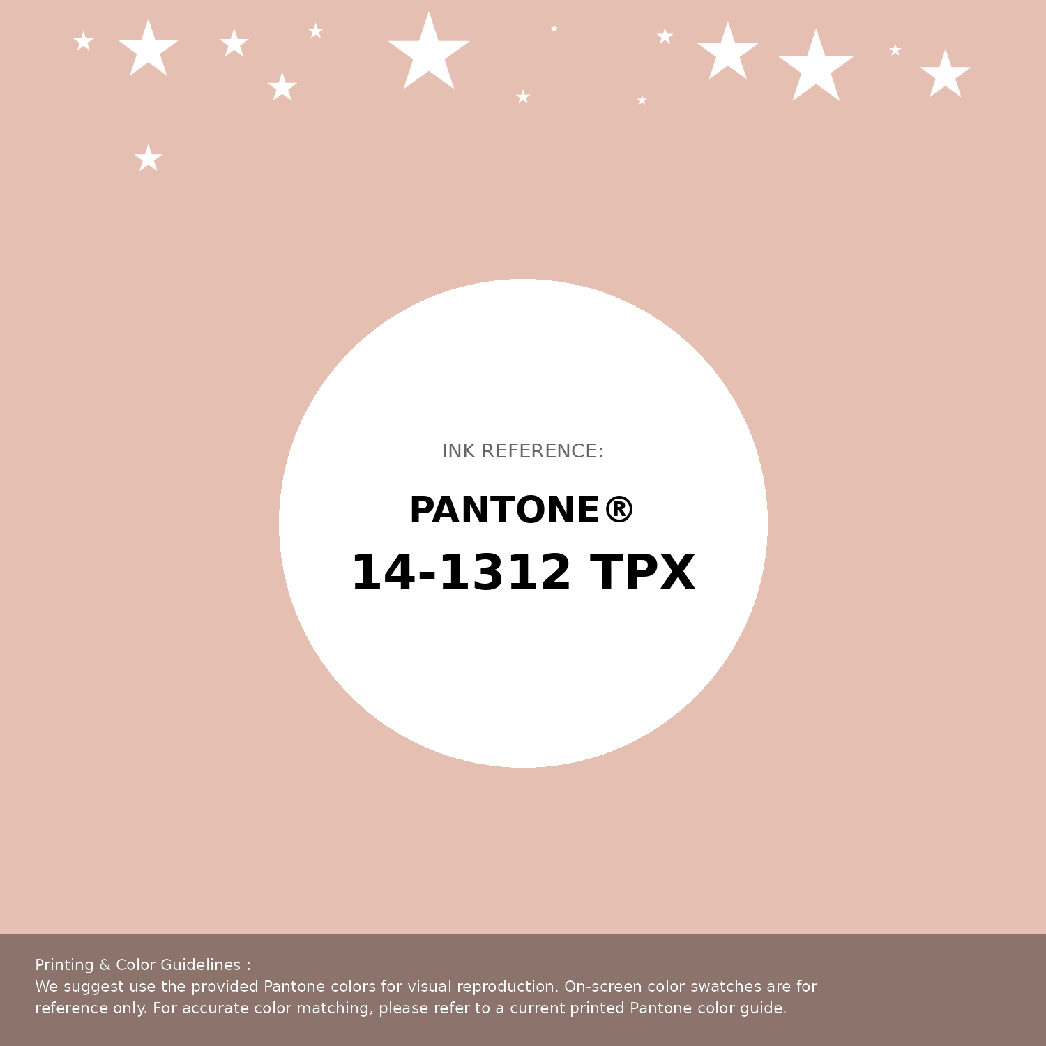 Beautiful Pantone swatch artwork featuring Pantone 14-1312 Tpx Pale Blush Color | Hex color Code #e6bfb3. Professional color swatch design perfect for designers and color enthusiasts. #pantone #colorswatch #designresource #e6bfb3