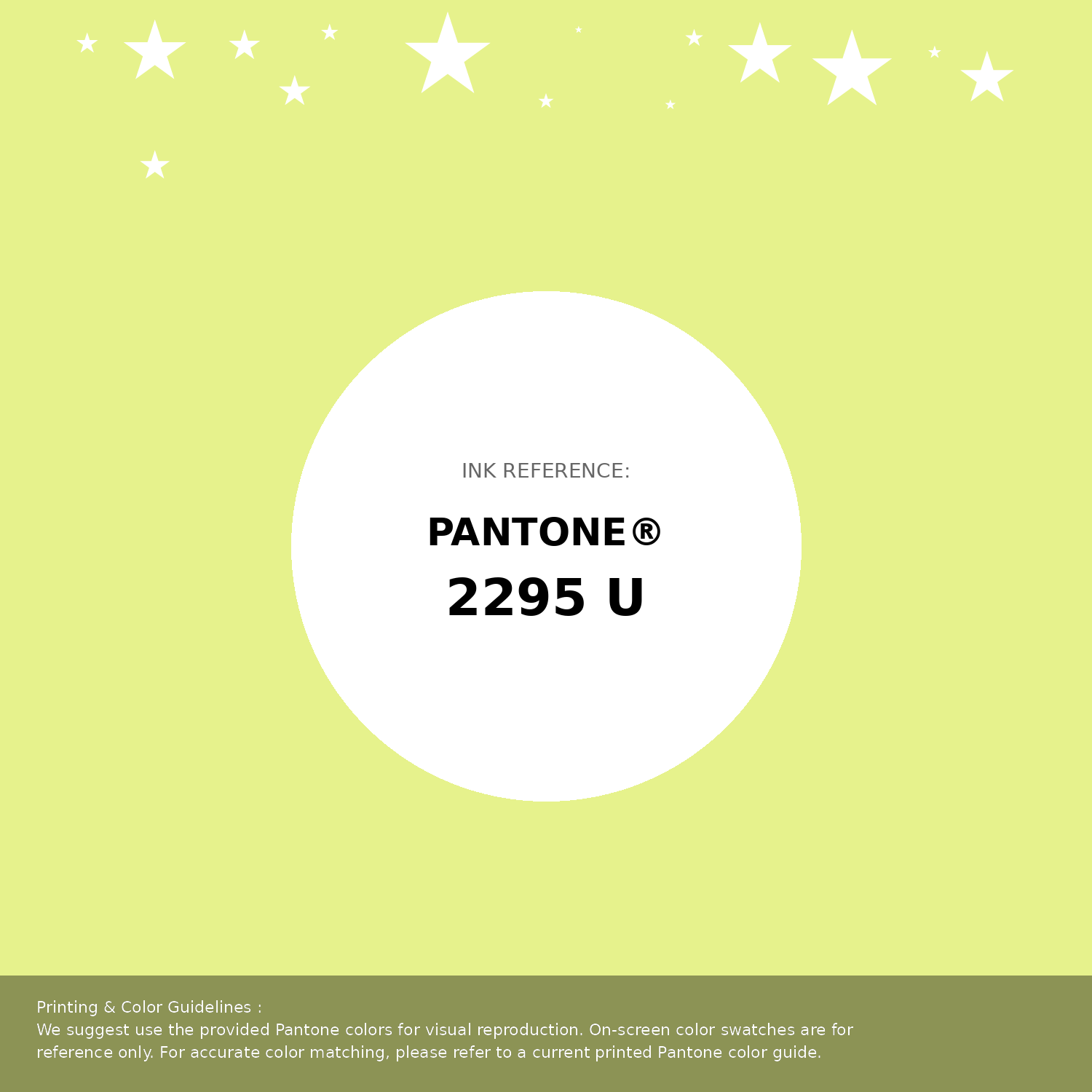 Beautiful Pantone swatch artwork featuring Pantone 2295 U Color | Hex color Code #e6f28c. Professional color swatch design perfect for designers and color enthusiasts. #pantone #colorswatch #designresource #e6f28c