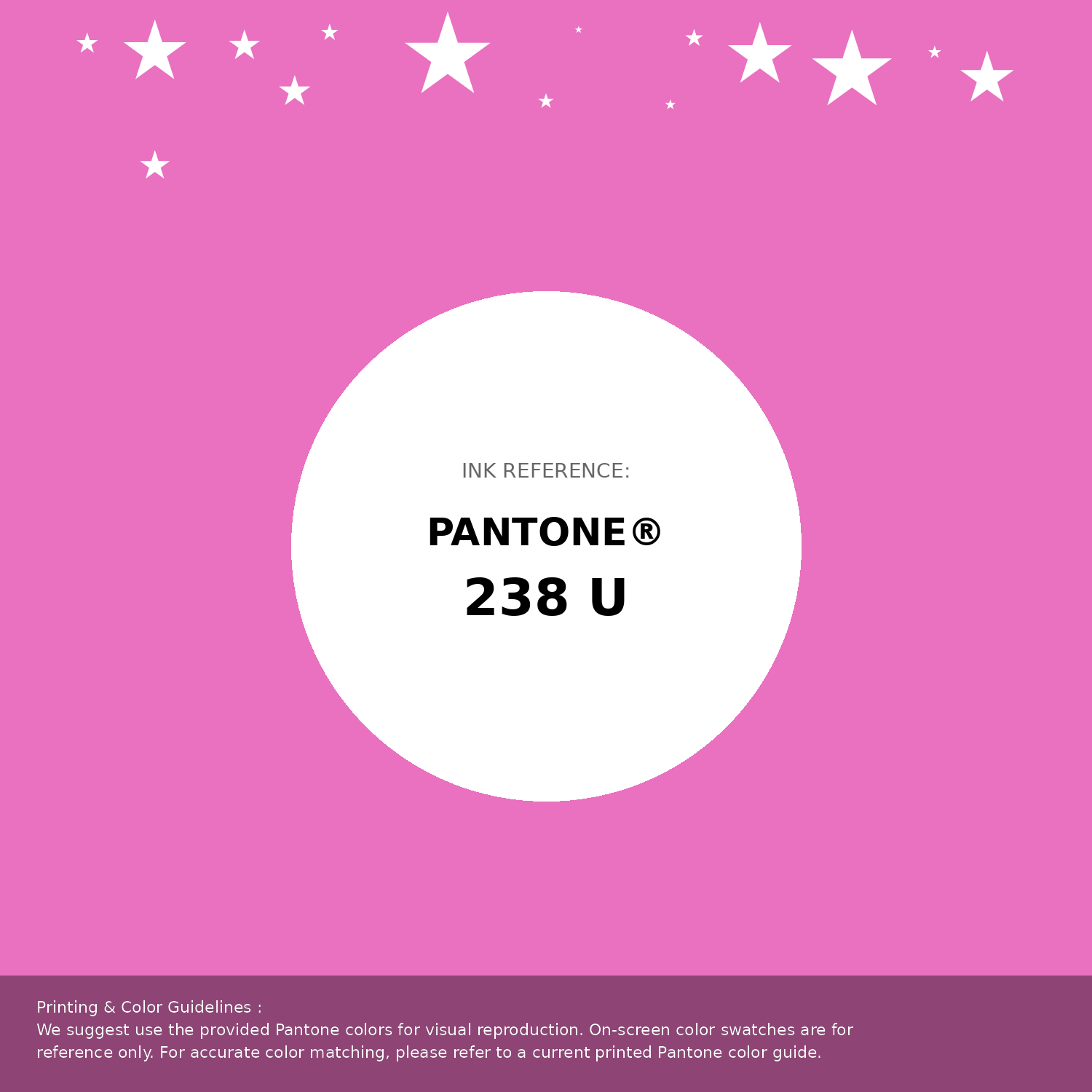 Beautiful Pantone swatch artwork featuring Pantone 238 U Color | Hex color Code #e971c0. Professional color swatch design perfect for designers and color enthusiasts. #pantone #colorswatch #designresource #e971c0