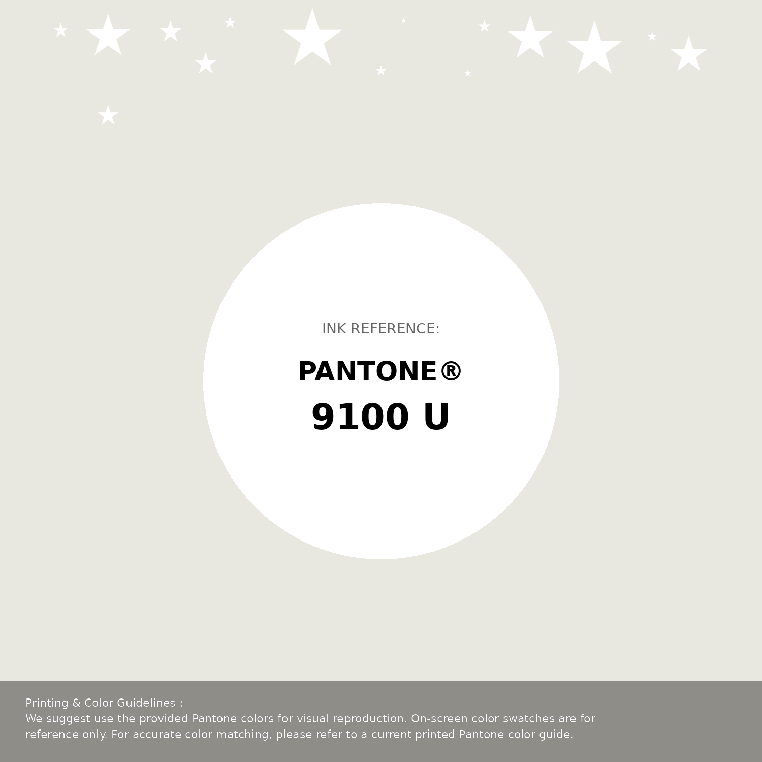 Beautiful Pantone swatch artwork featuring Pantone 9100 U Color | Hex color Code #e9e8e0. Professional color swatch design perfect for designers and color enthusiasts. #pantone #colorswatch #designresource #e9e8e0