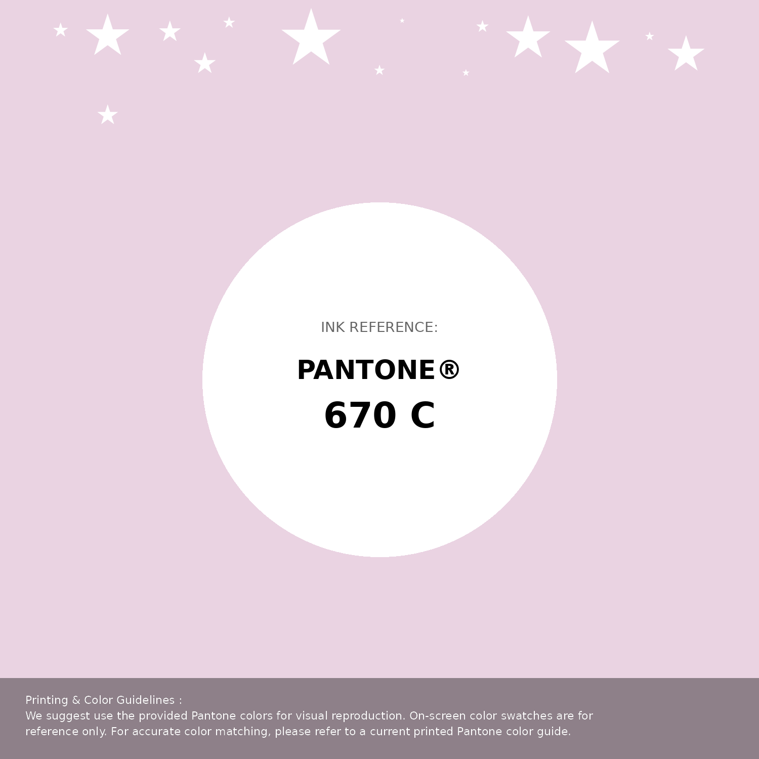 Beautiful Pantone swatch artwork featuring Pantone 670 C Color | Hex color Code #ead3e2. Professional color swatch design perfect for designers and color enthusiasts. #pantone #colorswatch #designresource #ead3e2