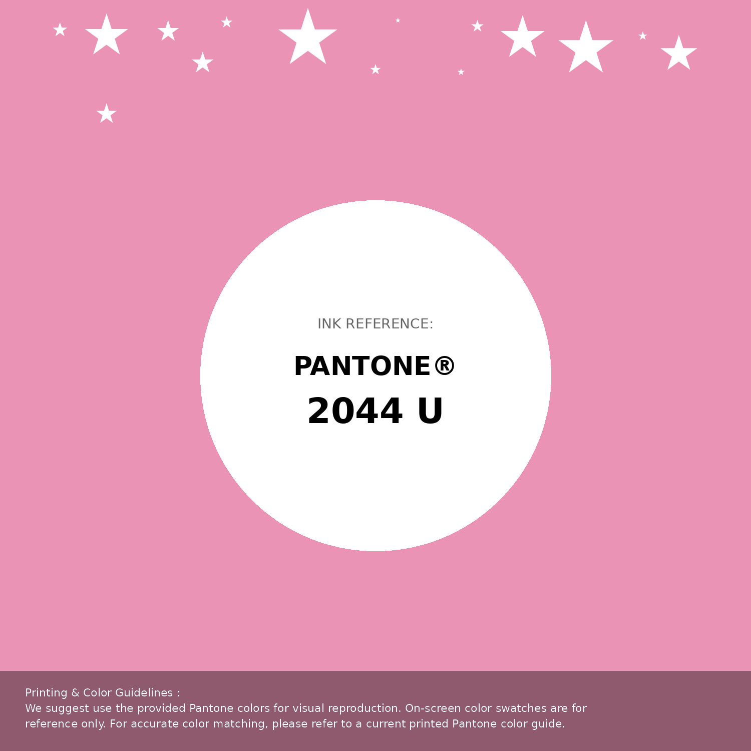 Beautiful Pantone swatch artwork featuring Pantone 2044 U Color | Hex color Code #eb93b5. Professional color swatch design perfect for designers and color enthusiasts. #pantone #colorswatch #designresource #eb93b5