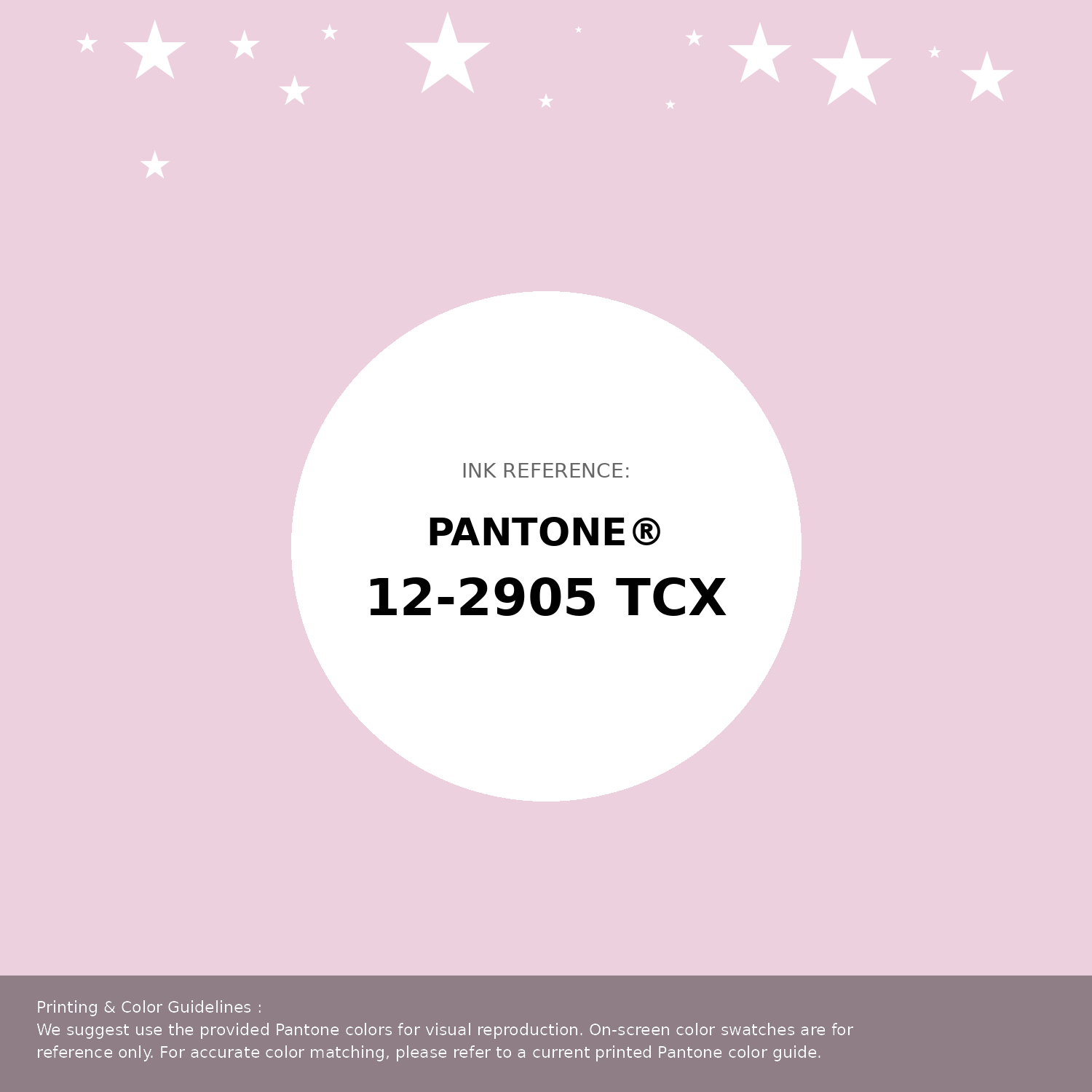 Beautiful Pantone swatch artwork featuring Pantone 12-2905 Tcx Cradle Pink Color | Hex color Code #edd0dd. Professional color swatch design perfect for designers and color enthusiasts. #pantone #colorswatch #designresource #edd0dd