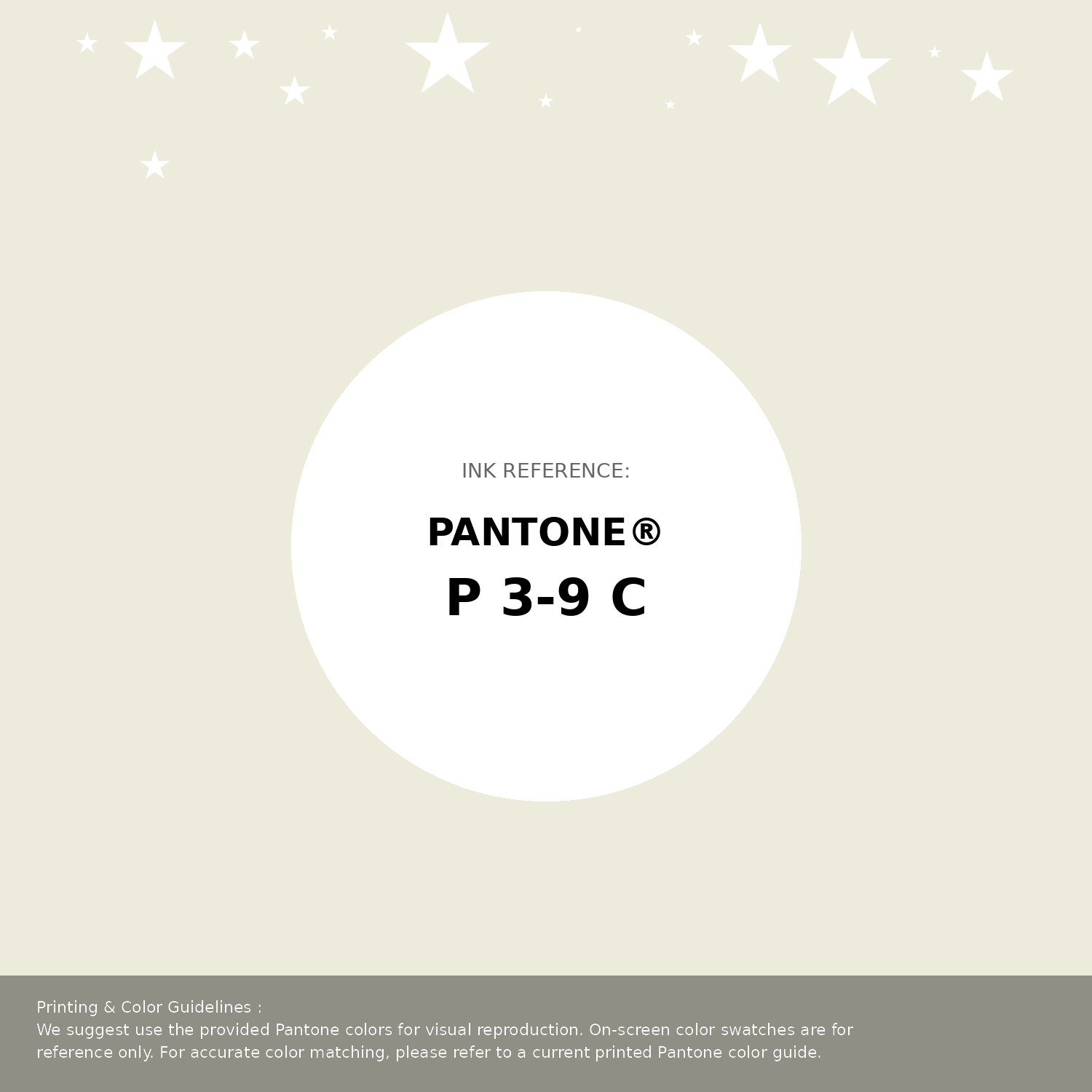Beautiful Pantone swatch artwork featuring Pantone P 3-9 C Color | Hex color Code #edebdc. Professional color swatch design perfect for designers and color enthusiasts. #pantone #colorswatch #designresource #edebdc