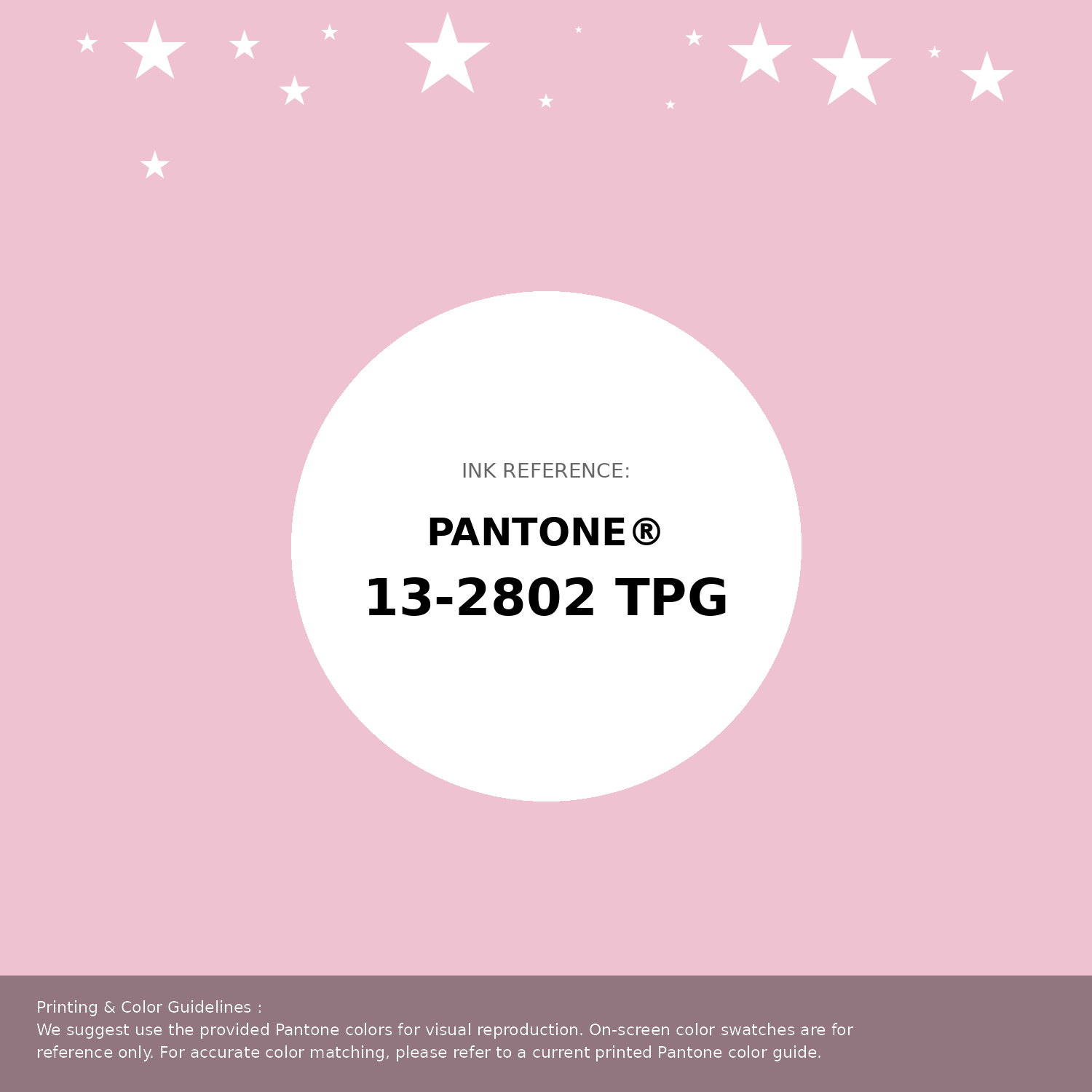 Beautiful Pantone swatch artwork featuring Pantone 13-2802 Tpg Fairy Tale Color | Hex color Code #efc2d1. Professional color swatch design perfect for designers and color enthusiasts. #pantone #colorswatch #designresource #efc2d1