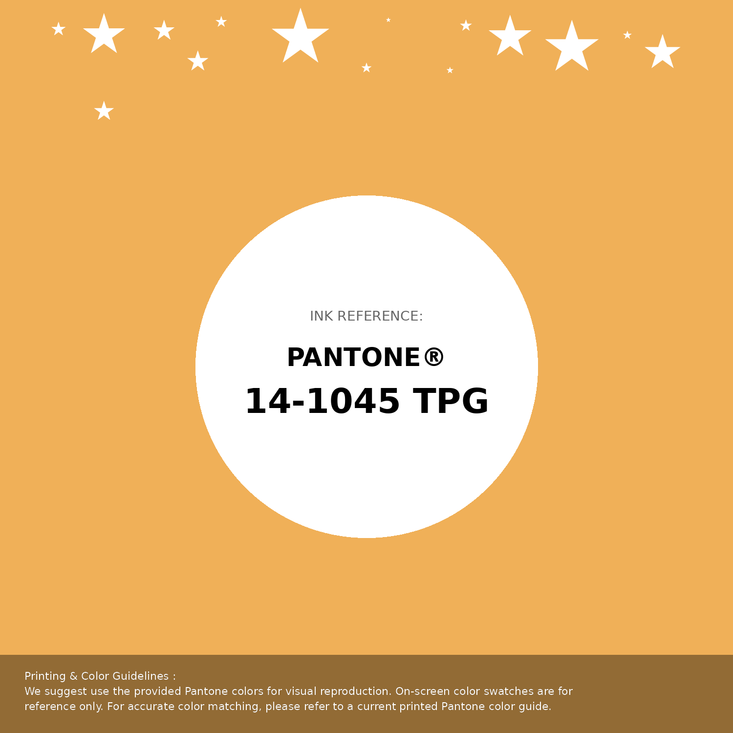 Beautiful Pantone swatch artwork featuring Pantone 14-1045 Tpg Amber Color | Hex color Code #f0b058. Professional color swatch design perfect for designers and color enthusiasts. #pantone #colorswatch #designresource #f0b058