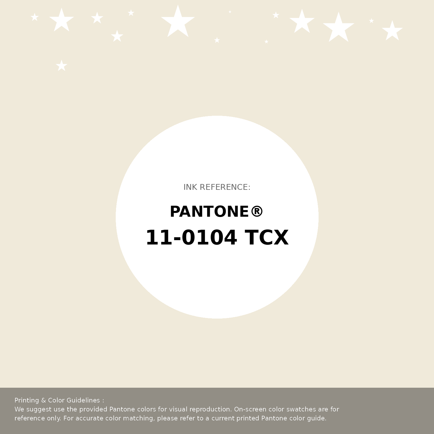 Beautiful Pantone swatch artwork featuring Pantone 11-0104 Tcx Vanilla Ice Color | Hex color Code #f0eada. Professional color swatch design perfect for designers and color enthusiasts. #pantone #colorswatch #designresource #f0eada