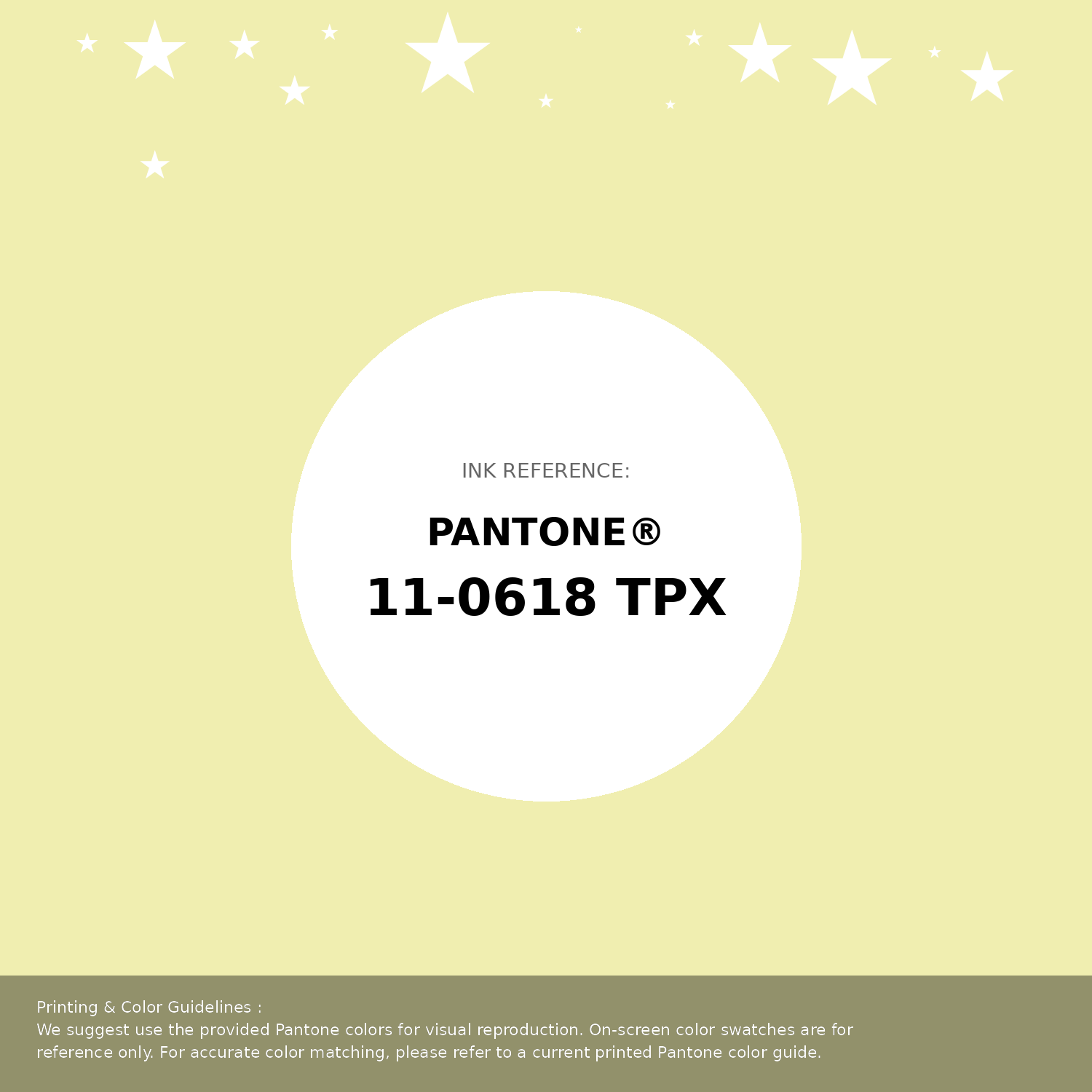 Beautiful Pantone swatch artwork featuring Pantone 11-0618 Tpx Wax Yellow Color | Hex color Code #f0eeb0. Professional color swatch design perfect for designers and color enthusiasts. #pantone #colorswatch #designresource #f0eeb0