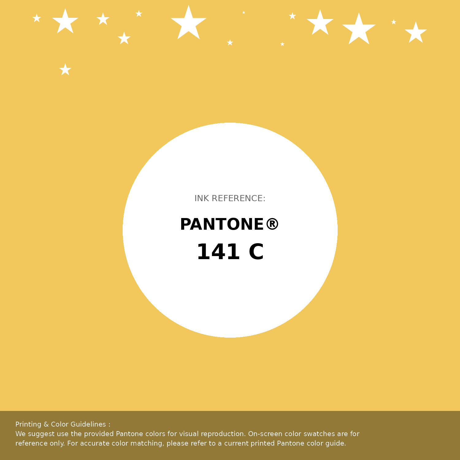 Beautiful Pantone swatch artwork featuring Pantone 141 C Color | Hex color Code #f2c75c. Professional color swatch design perfect for designers and color enthusiasts. #pantone #colorswatch #designresource #f2c75c
