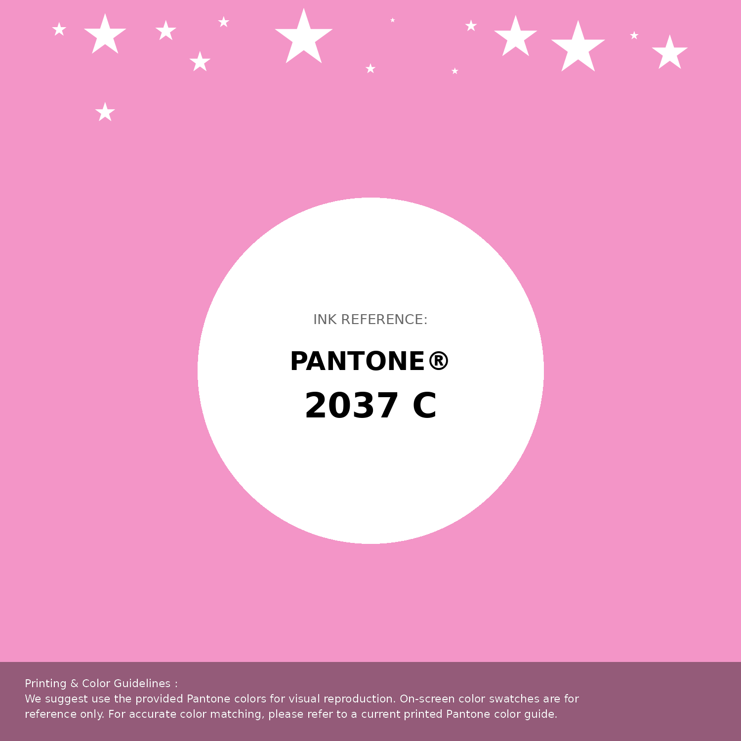 Beautiful Pantone swatch artwork featuring Pantone 2037 C Color | Hex color Code #f395c7. Professional color swatch design perfect for designers and color enthusiasts. #pantone #colorswatch #designresource #f395c7