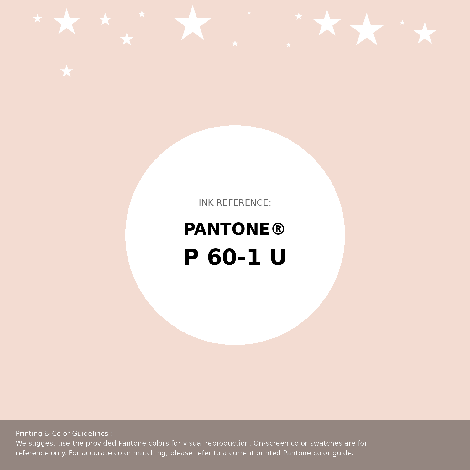 Beautiful Pantone swatch artwork featuring Pantone P 60-1 U Color | Hex color Code #f3dcd2. Professional color swatch design perfect for designers and color enthusiasts. #pantone #colorswatch #designresource #f3dcd2