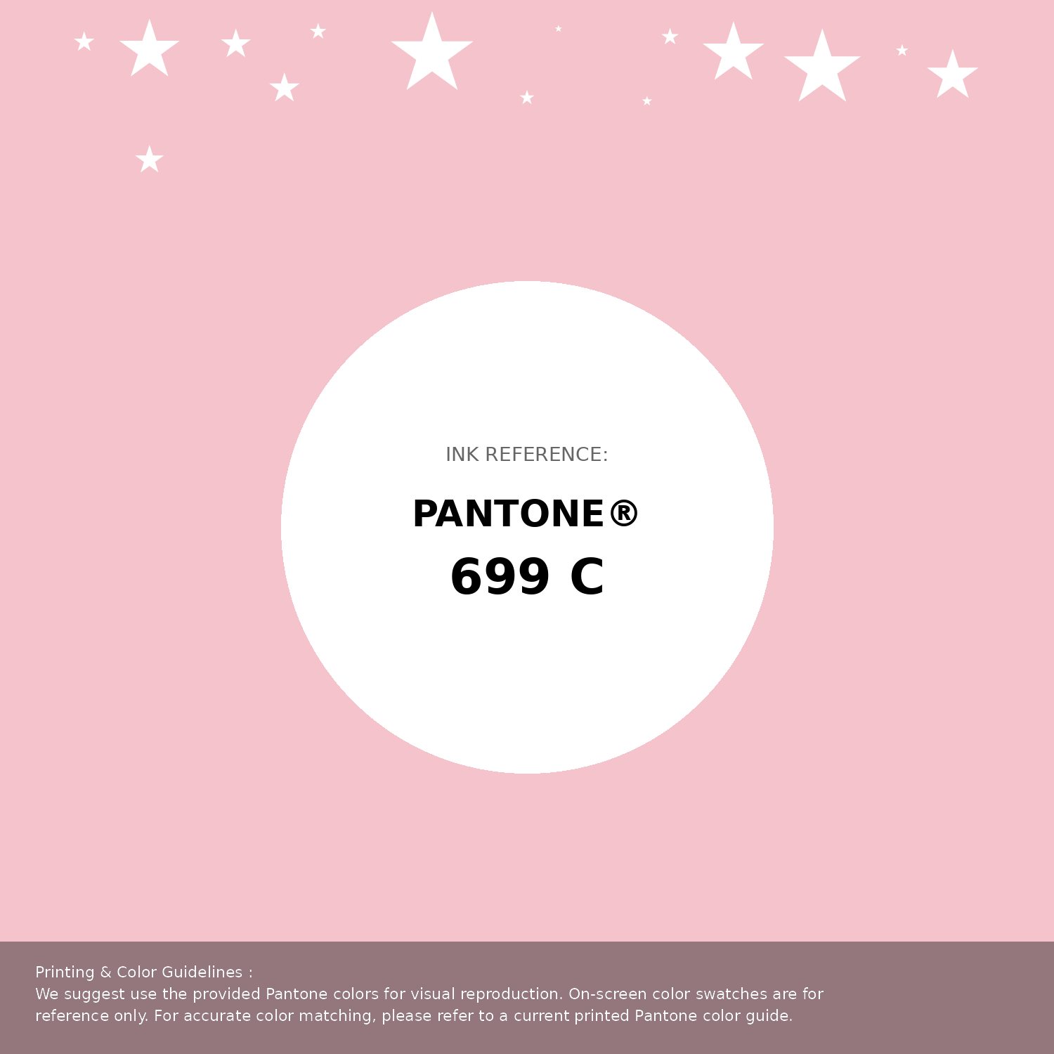 Beautiful Pantone swatch artwork featuring Pantone 699 C Color | Hex color Code #f4c3cc. Professional color swatch design perfect for designers and color enthusiasts. #pantone #colorswatch #designresource #f4c3cc