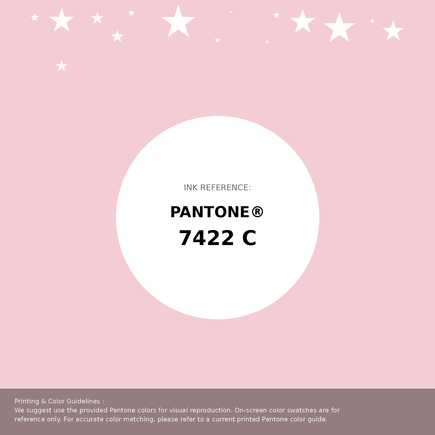 Beautiful Pantone swatch artwork featuring Pantone 7422 C Color | Hex color Code #f4cdd4. Professional color swatch design perfect for designers and color enthusiasts. #pantone #colorswatch #designresource #f4cdd4