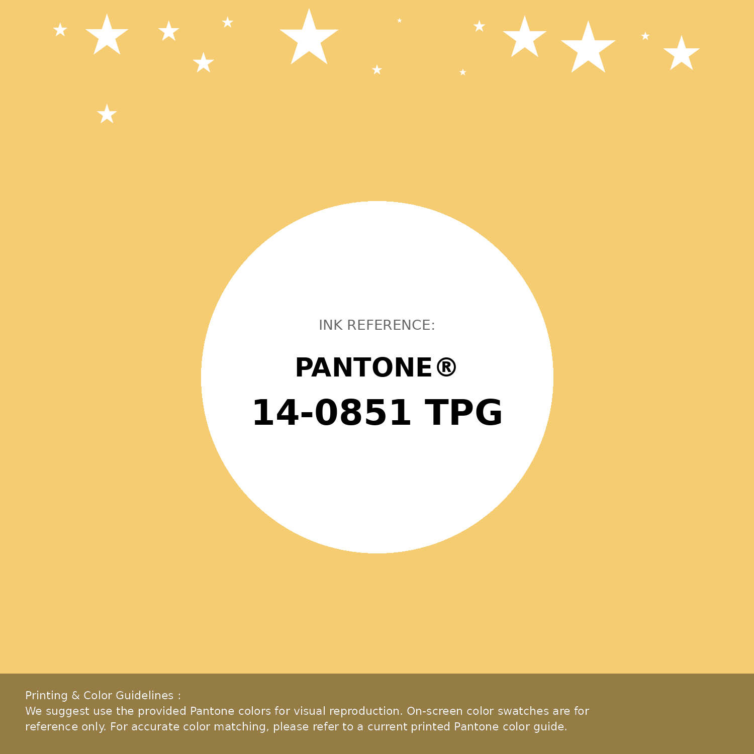 Beautiful Pantone swatch artwork featuring Pantone 14-0851 Tpg Samoan Sun Color | Hex color Code #f5cc71. Professional color swatch design perfect for designers and color enthusiasts. #pantone #colorswatch #designresource #f5cc71