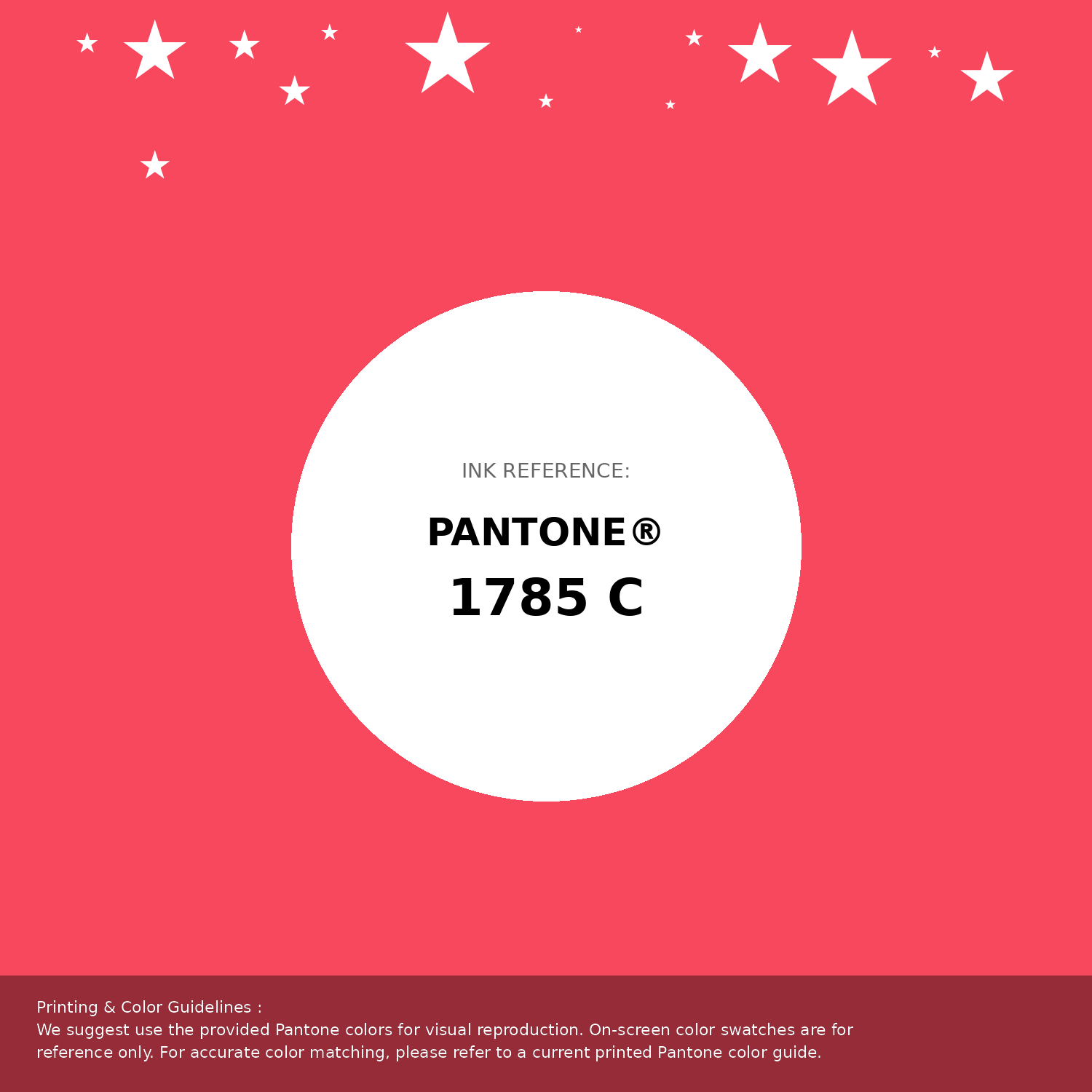 Beautiful Pantone swatch artwork featuring Pantone 1785 C Color | Hex color Code #f8485e. Professional color swatch design perfect for designers and color enthusiasts. #pantone #colorswatch #designresource #f8485e