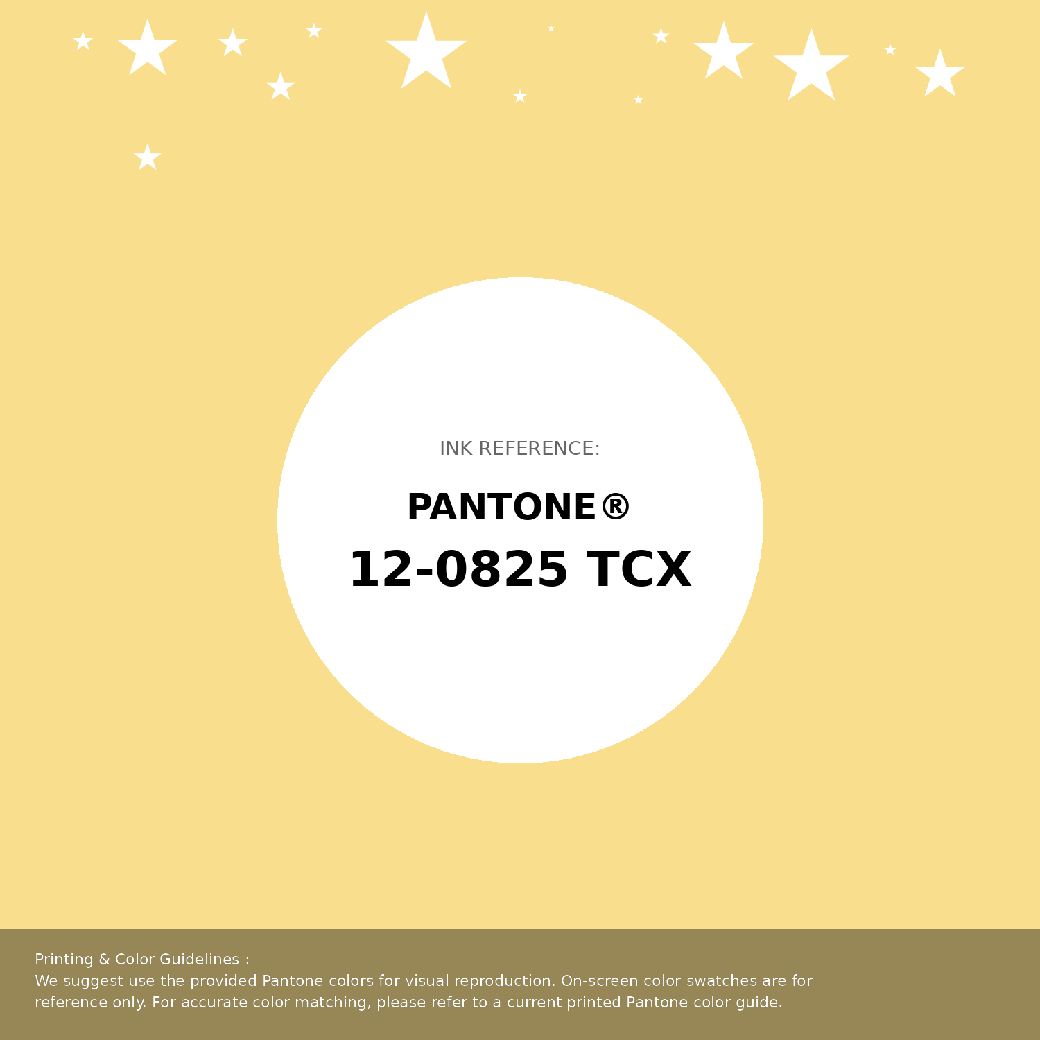 Beautiful Pantone swatch artwork featuring Pantone 12-0825 Tcx Popcorn Color | Hex color Code #f8de8d. Professional color swatch design perfect for designers and color enthusiasts. #pantone #colorswatch #designresource #f8de8d