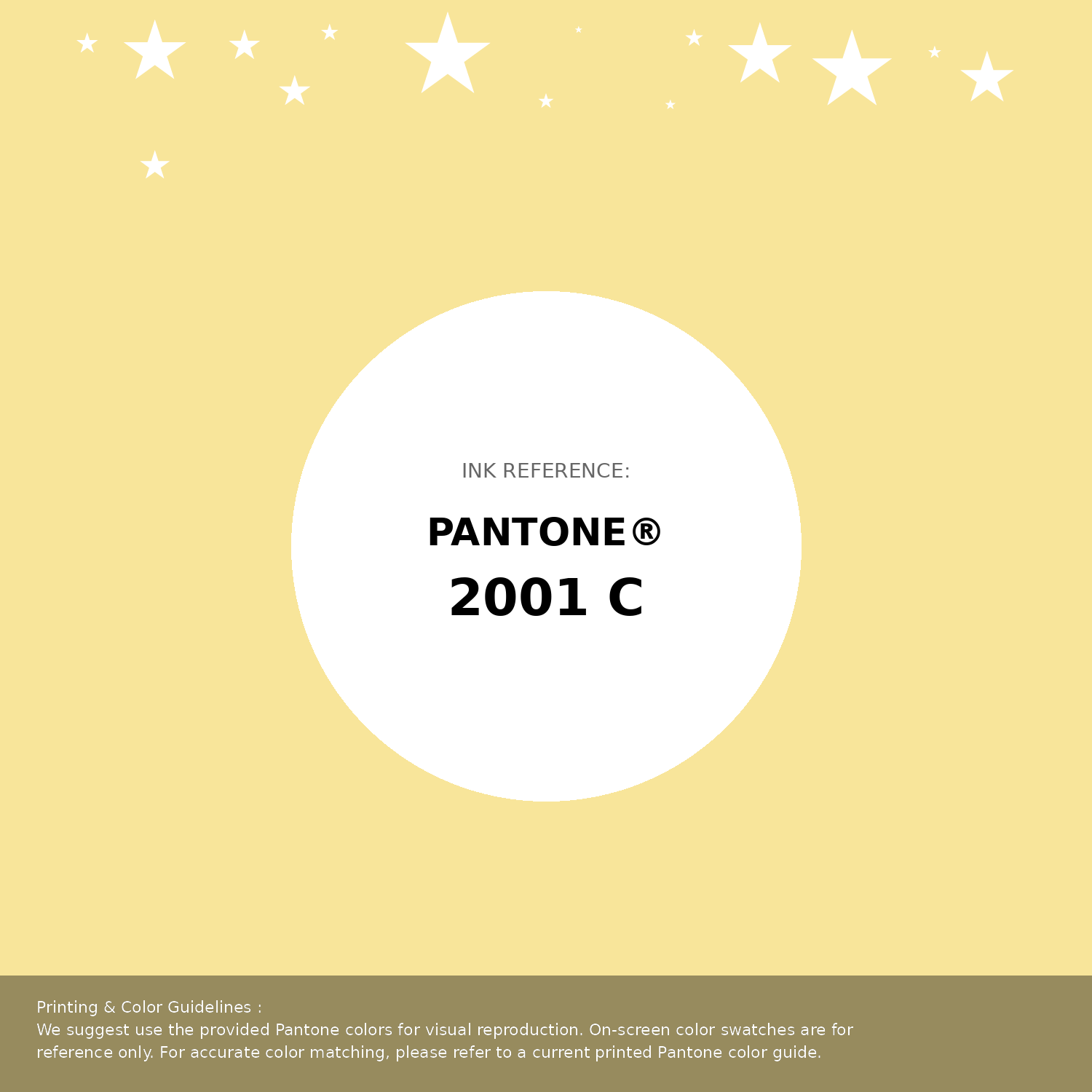Beautiful Pantone swatch artwork featuring Pantone 2001 C Color | Hex color Code #f8e59a. Professional color swatch design perfect for designers and color enthusiasts. #pantone #colorswatch #designresource #f8e59a