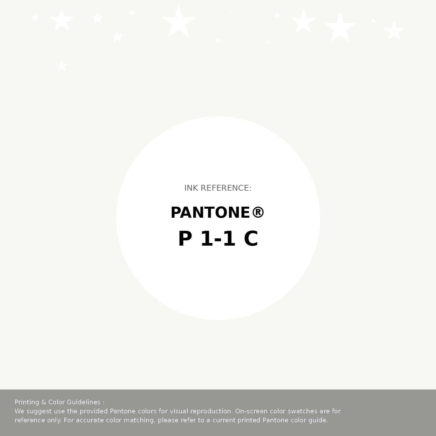 Beautiful Pantone swatch artwork featuring Pantone P 1-1 C Color | Hex color Code #f8f7f2. Professional color swatch design perfect for designers and color enthusiasts. #pantone #colorswatch #designresource #f8f7f2