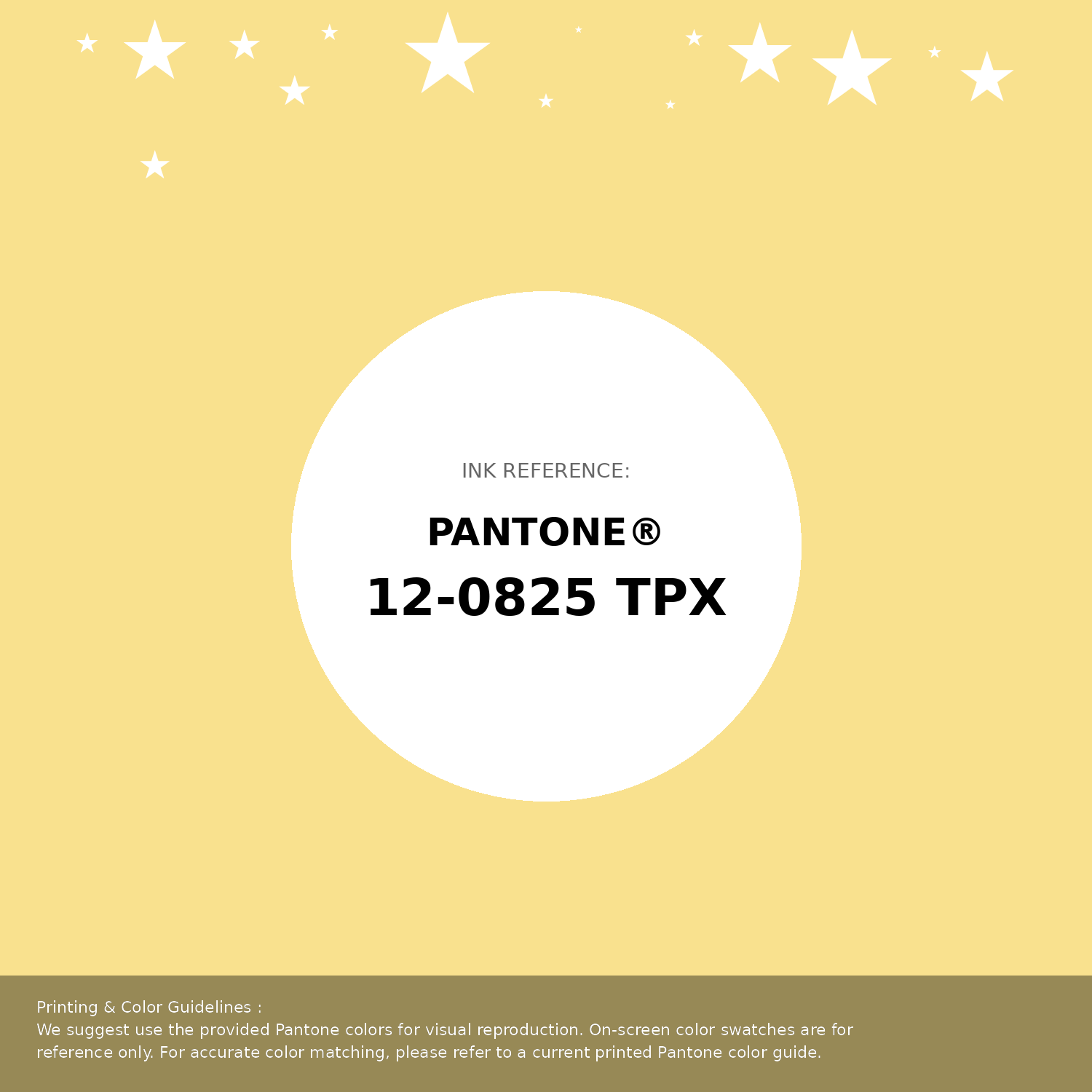 Beautiful Pantone swatch artwork featuring Pantone 12-0825 Tpx Popcorn Color | Hex color Code #f9e18e. Professional color swatch design perfect for designers and color enthusiasts. #pantone #colorswatch #designresource #f9e18e